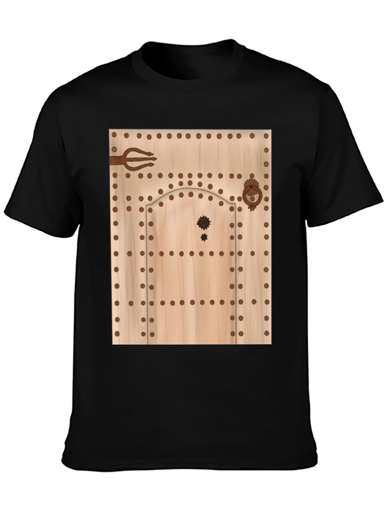 Novelty Door Design T-Shirt