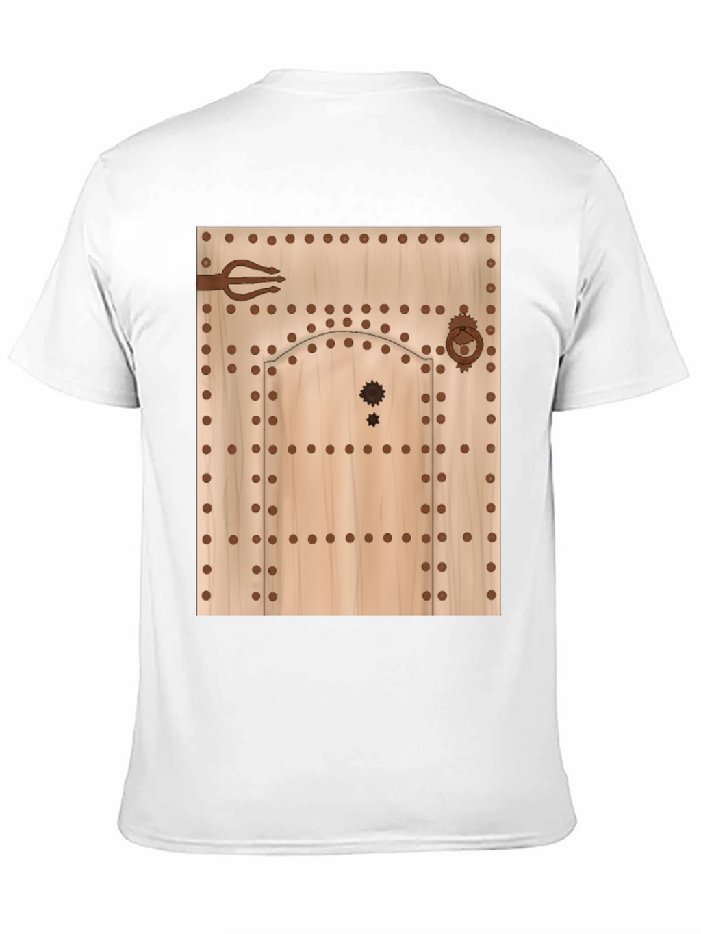 Novelty Door Design T-Shirt