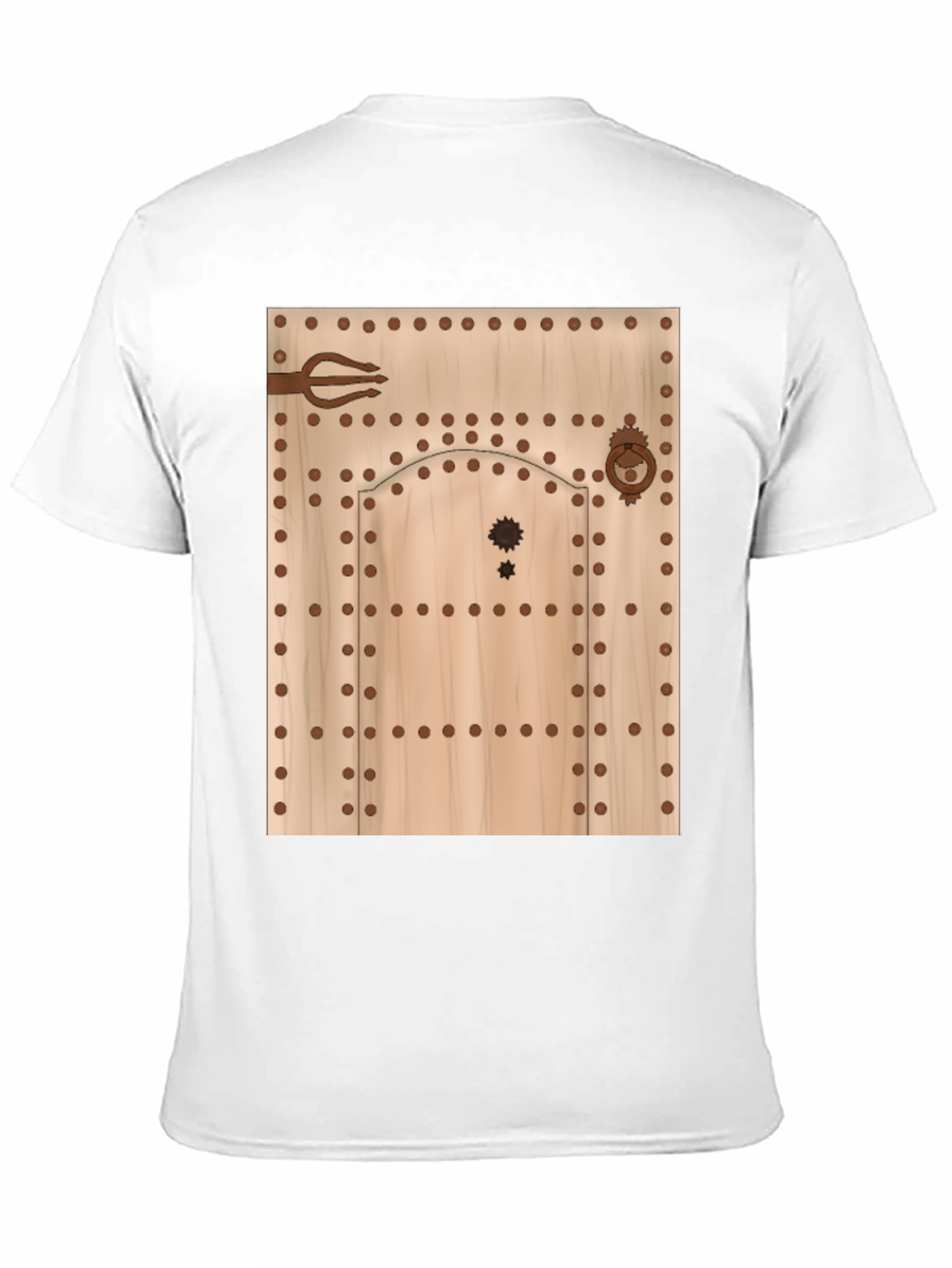 Novelty Door Design T-Shirt