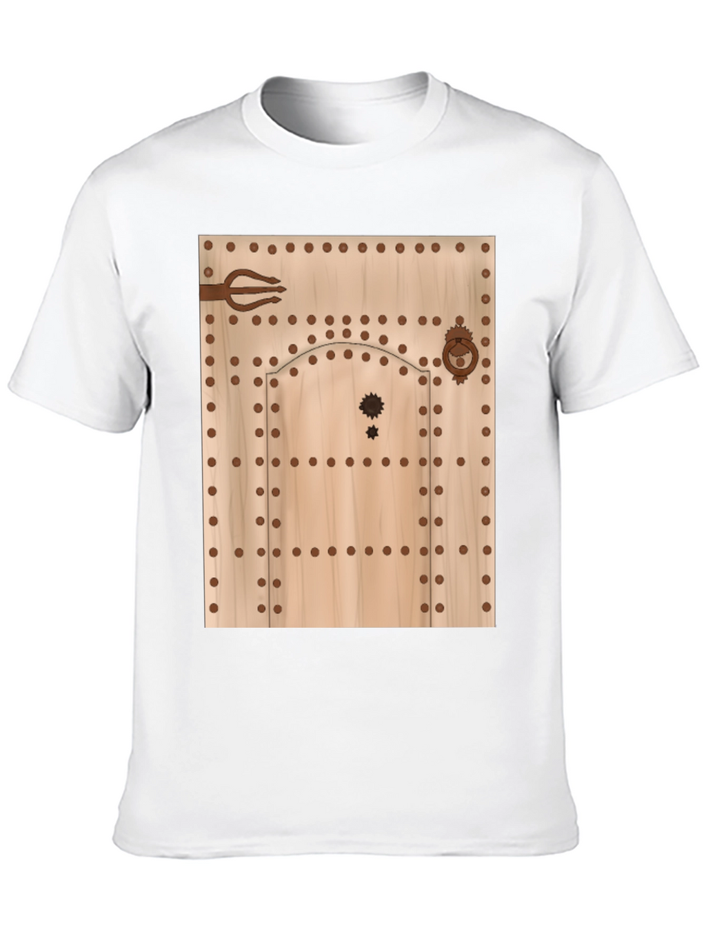 Novelty Door Design T-Shirt
