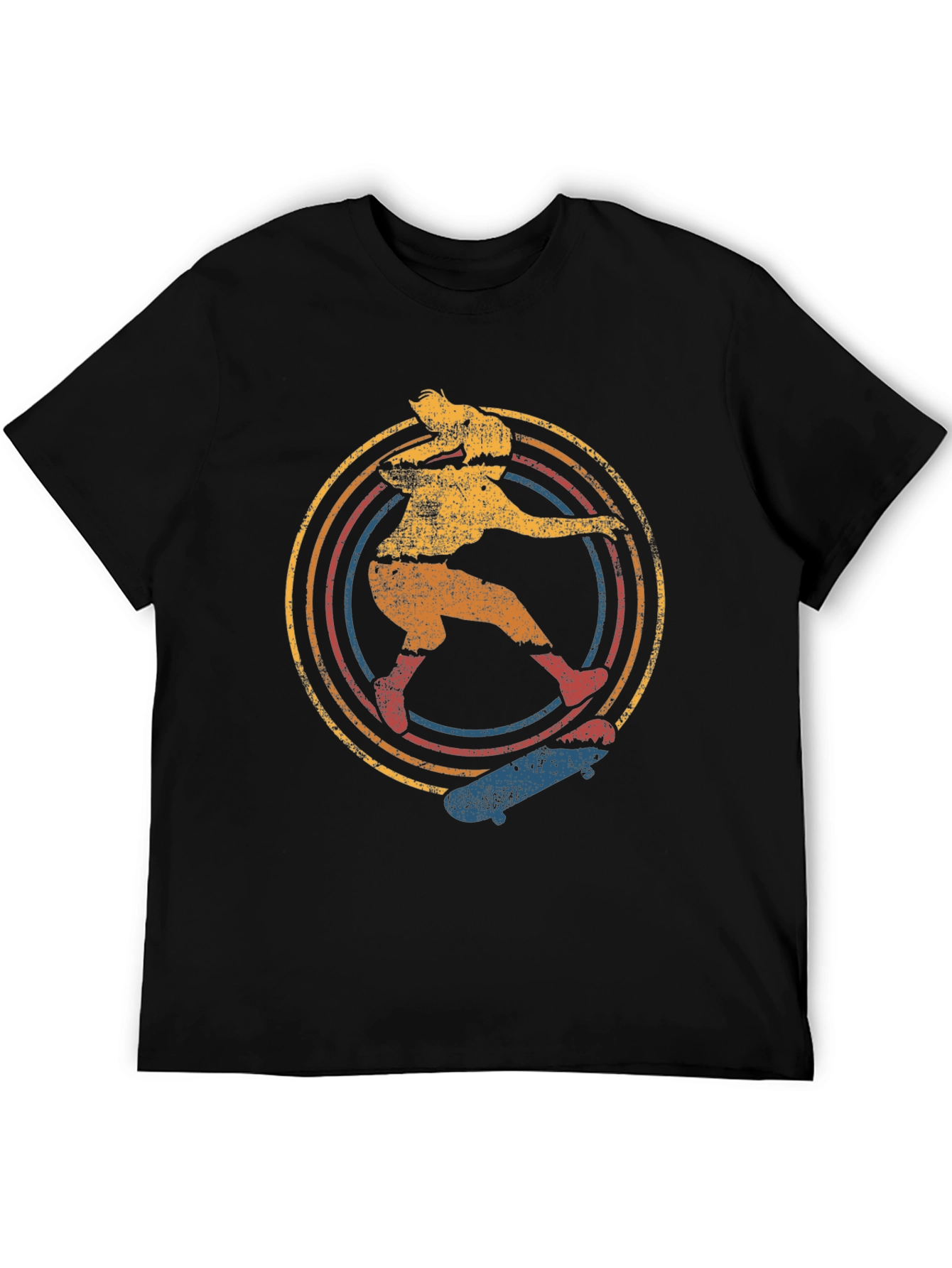 Retro Skater Graphic Tee - Vintage Style