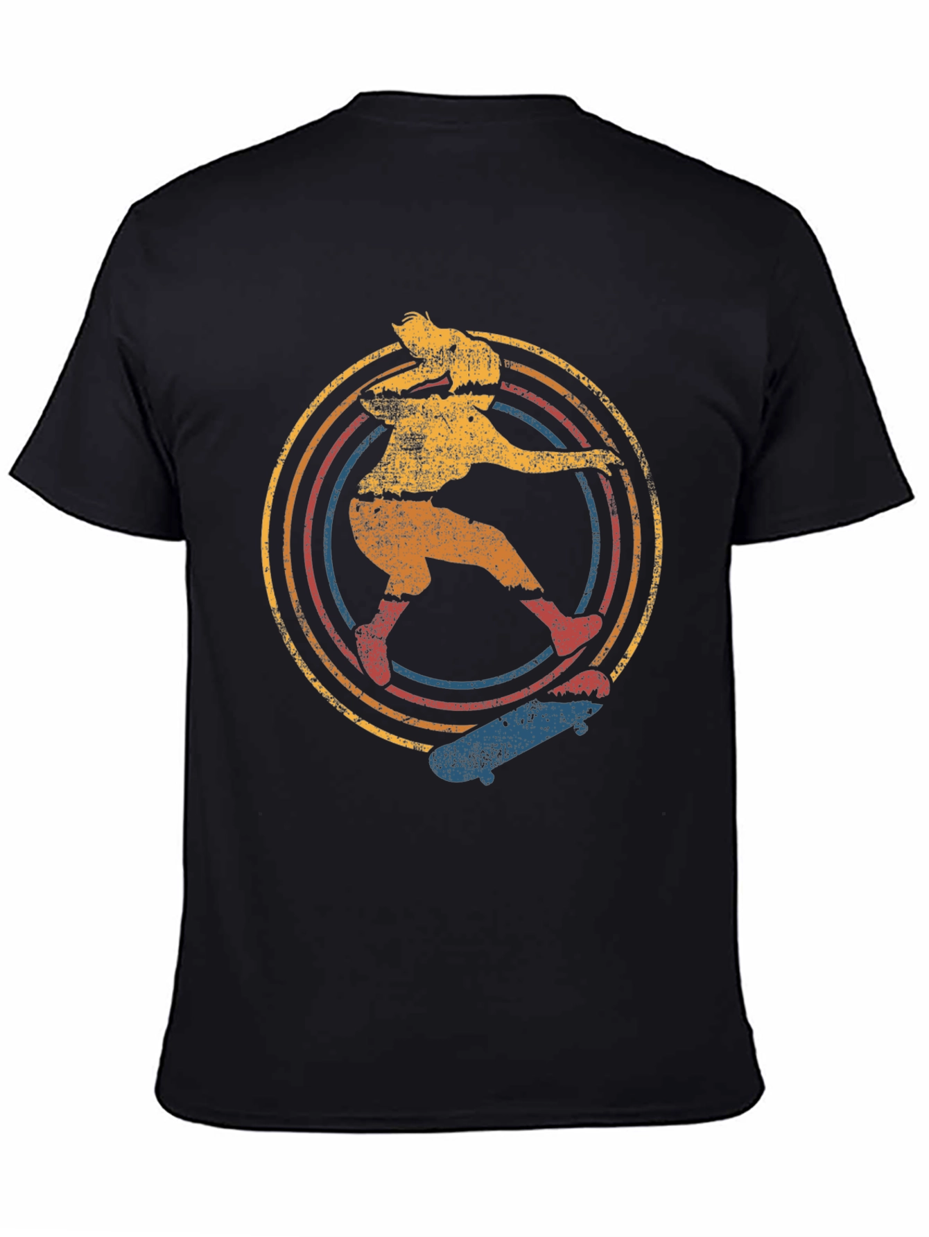 Retro Skater Graphic Tee - Vintage Style