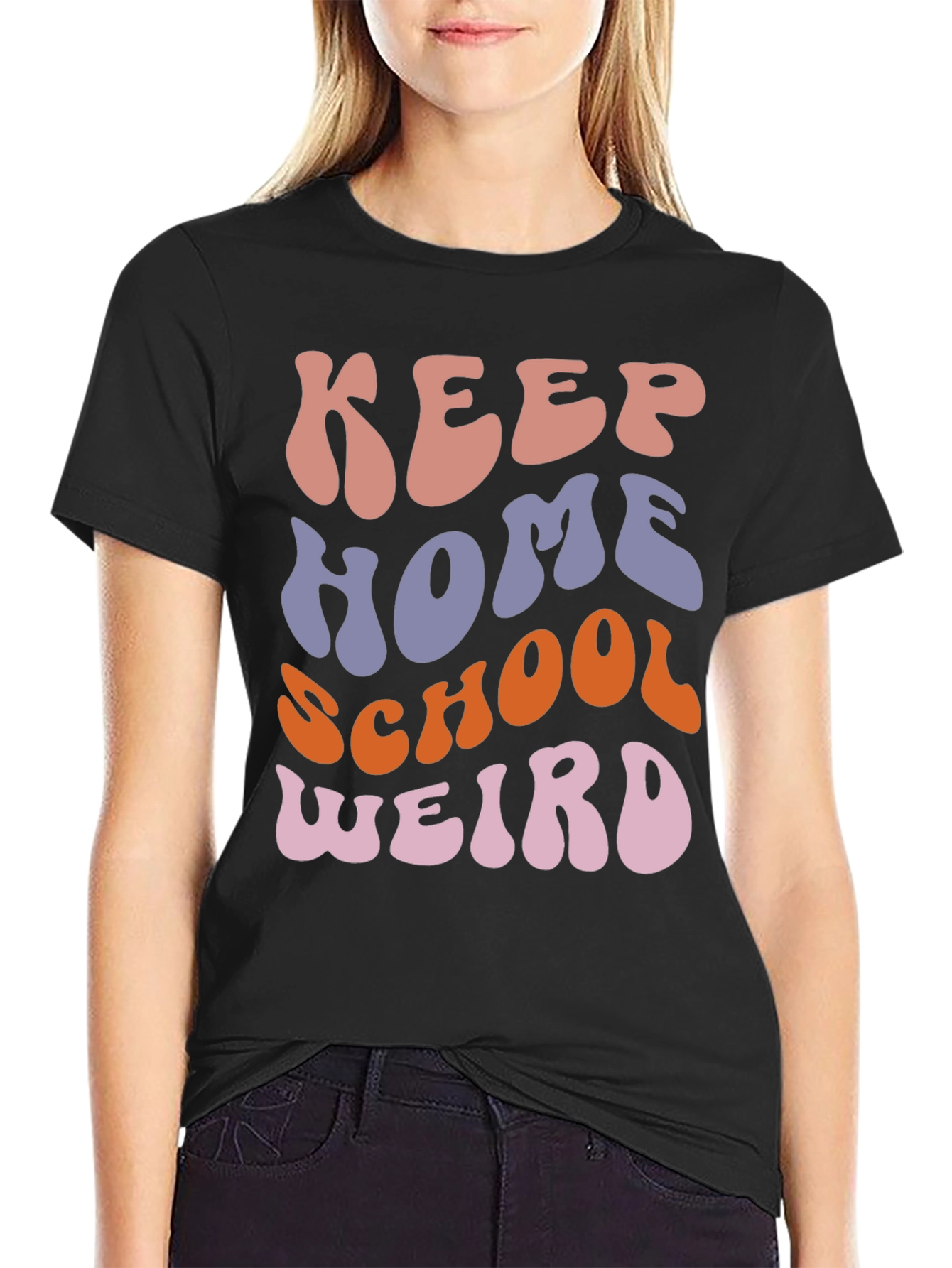 Keep Homeschool Weird Graphic Tee