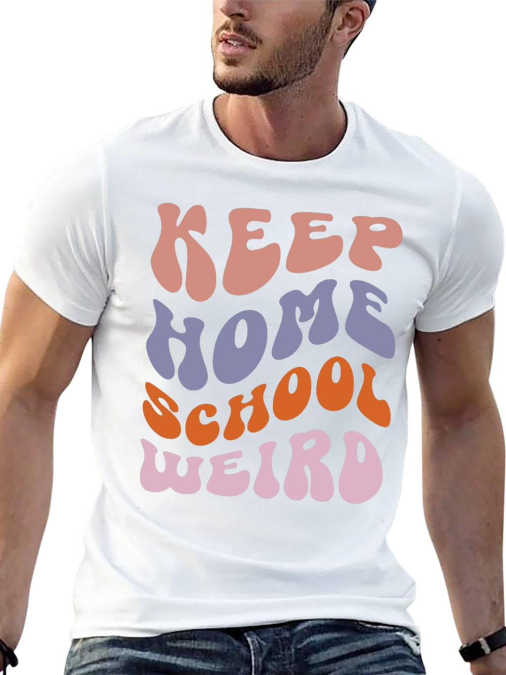 Keep Homeschool Weird Graphic Tee