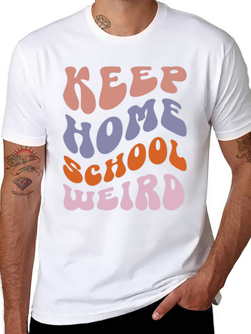 Keep Homeschool Weird Graphic Tee