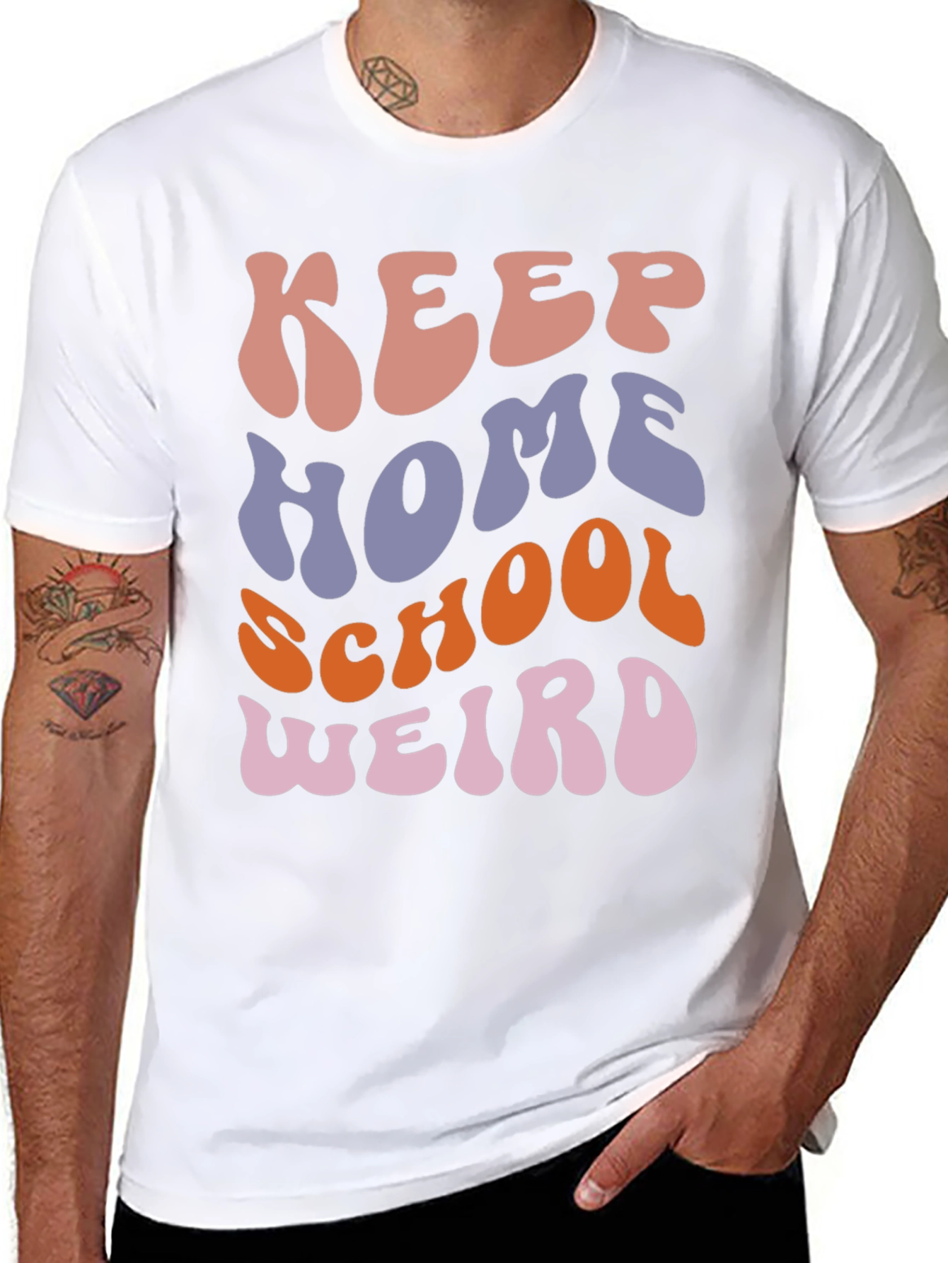 Keep Homeschool Weird Graphic Tee
