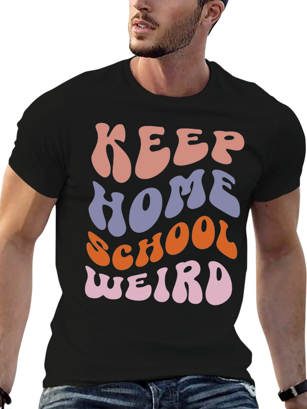 Keep Homeschool Weird Graphic Tee