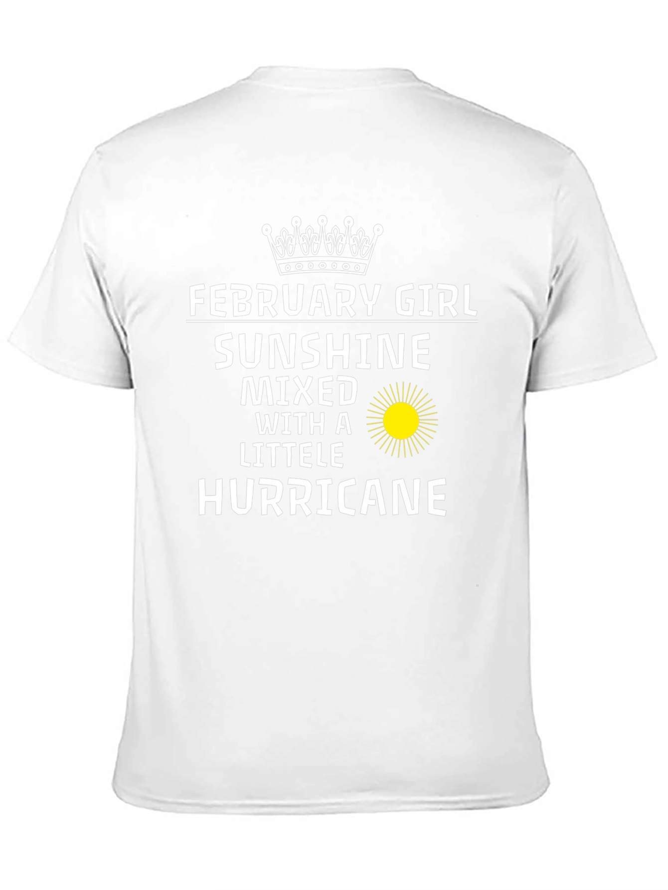 February Girl Sunshine Hurricane T-Shirt