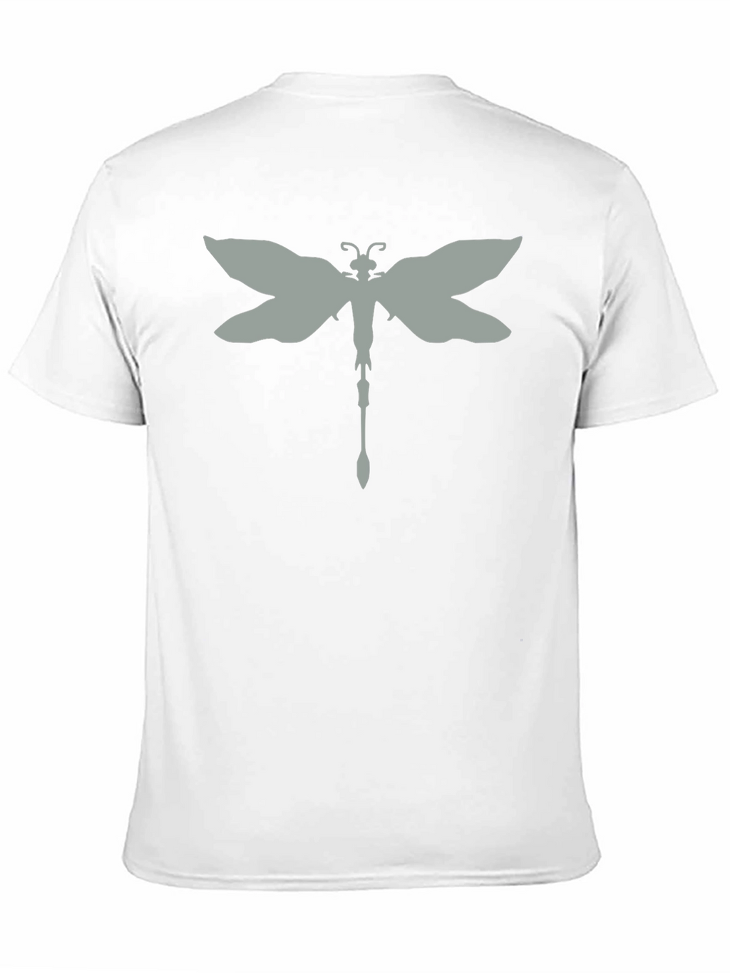 Dragonfly Graphic Print Tee - Casual Style