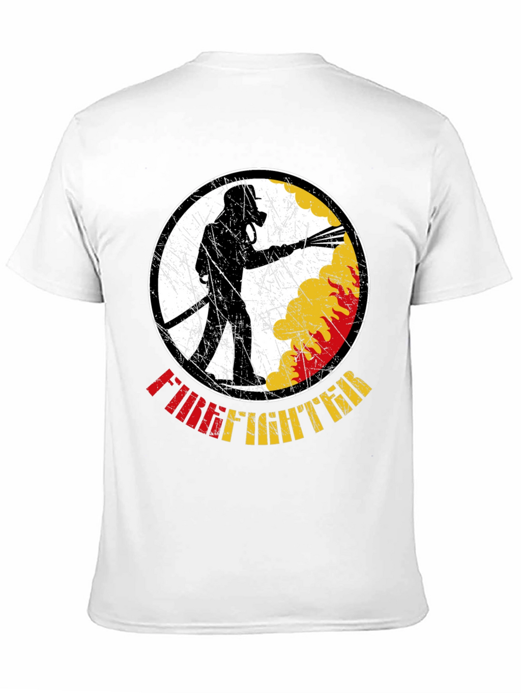 Firefighter Graphic T-Shirt - Black