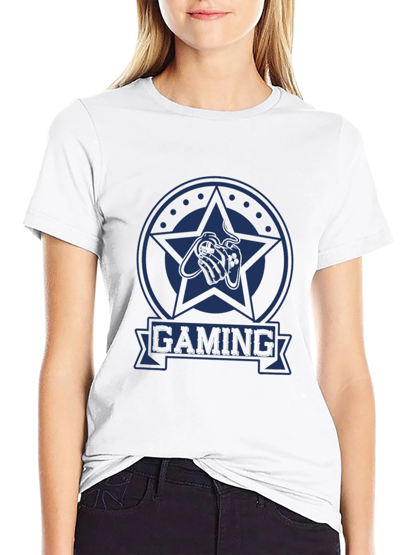 Gaming Star T-Shirt - Cool Gamer Design