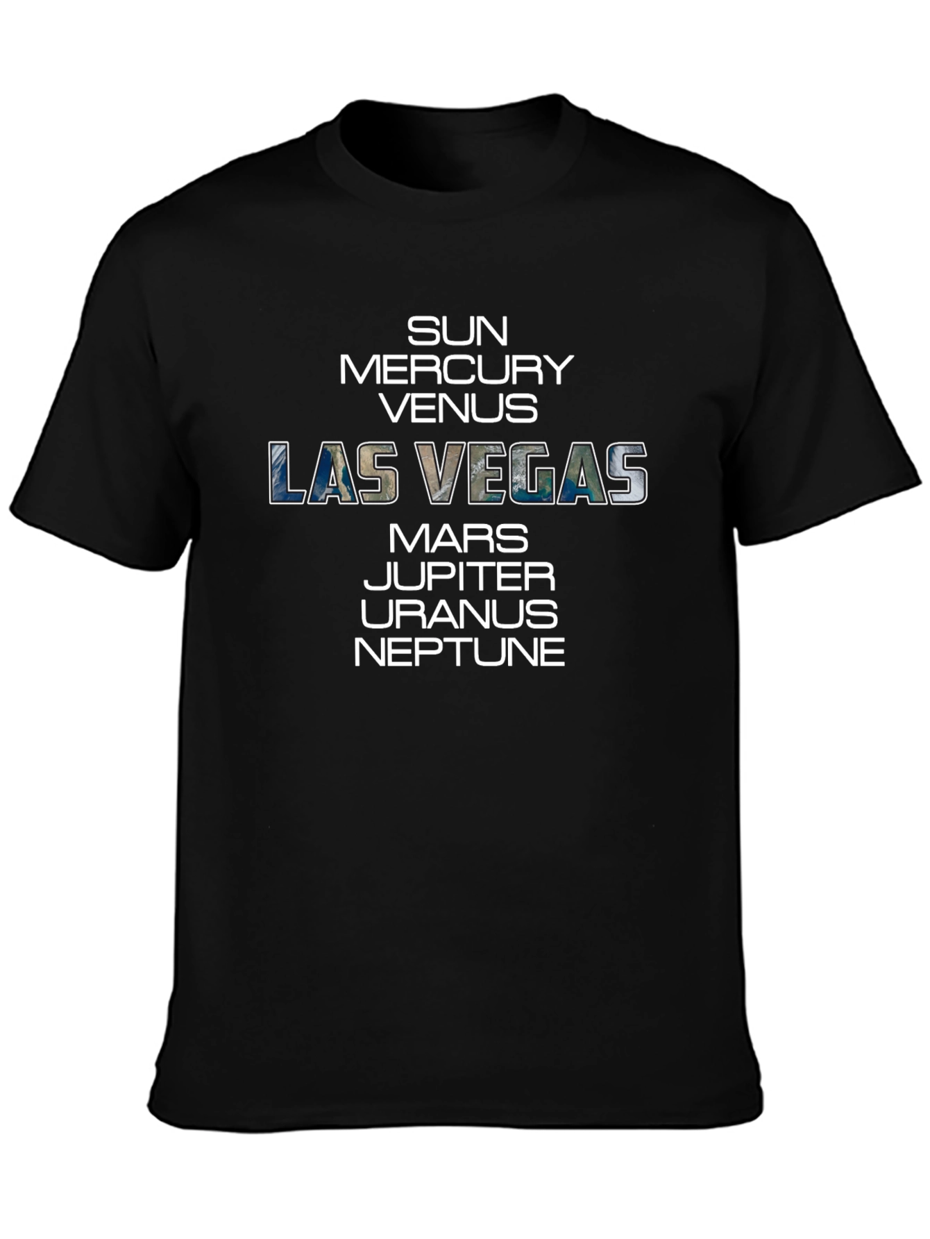 Las Vegas Planets T-Shirt