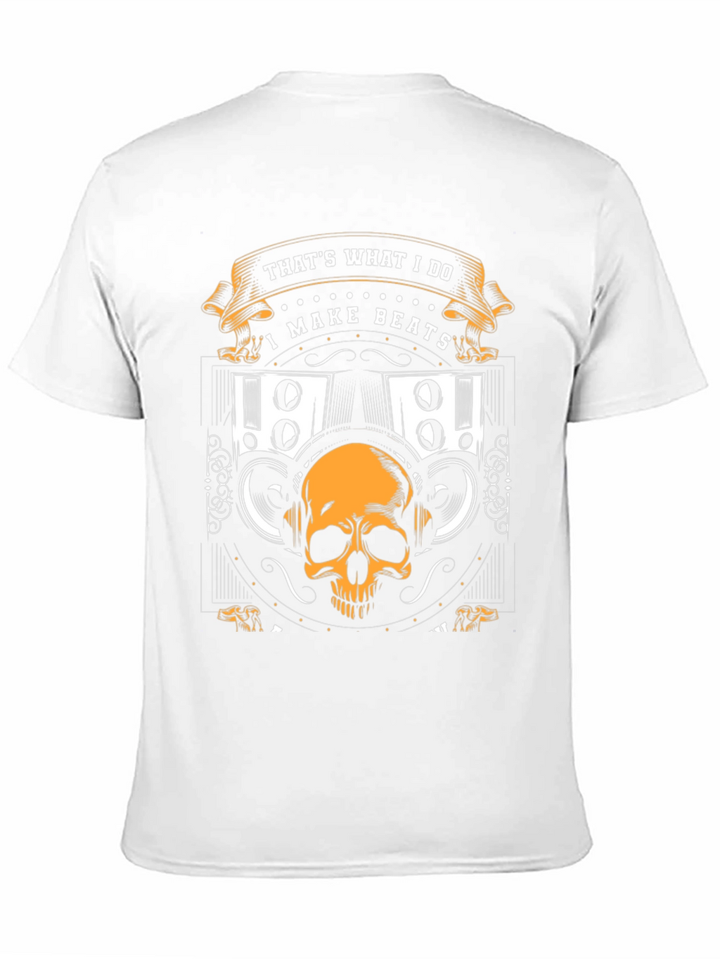 I Make Beats Skull Graphic T-Shirt