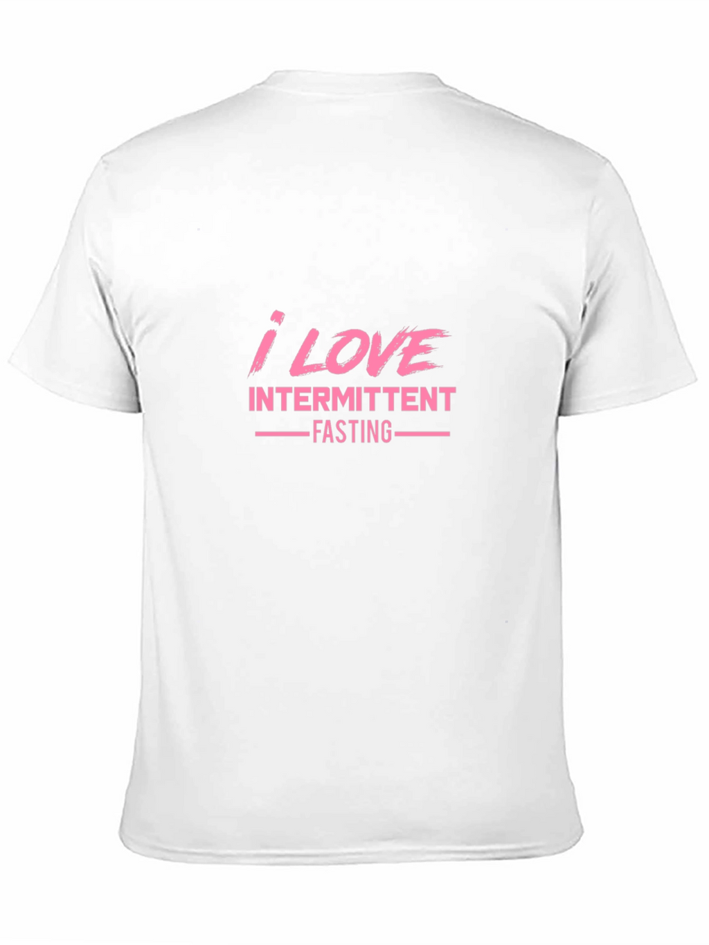 I Love Intermittent Fasting Black T-Shirt