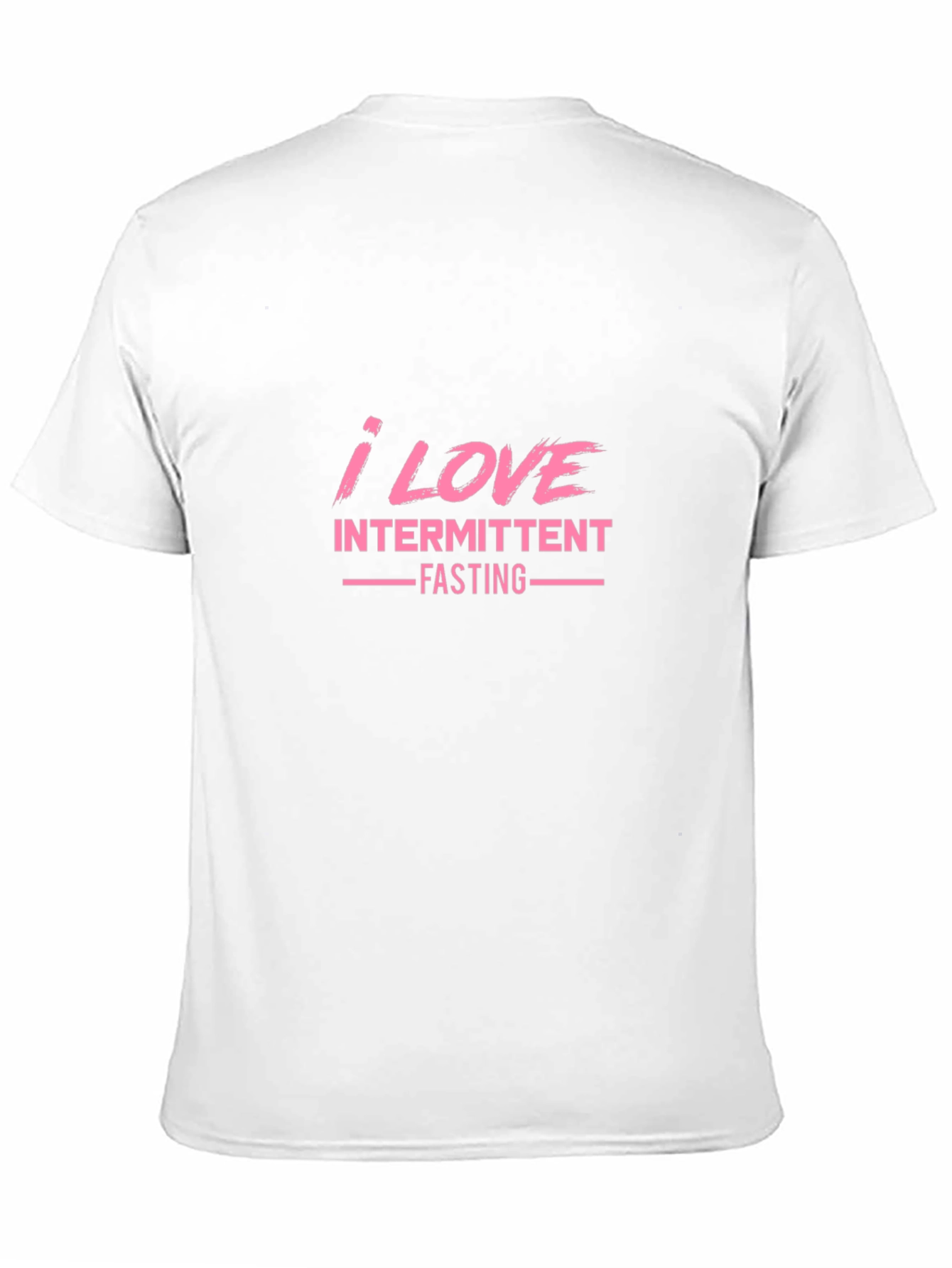 I Love Intermittent Fasting Black T-Shirt