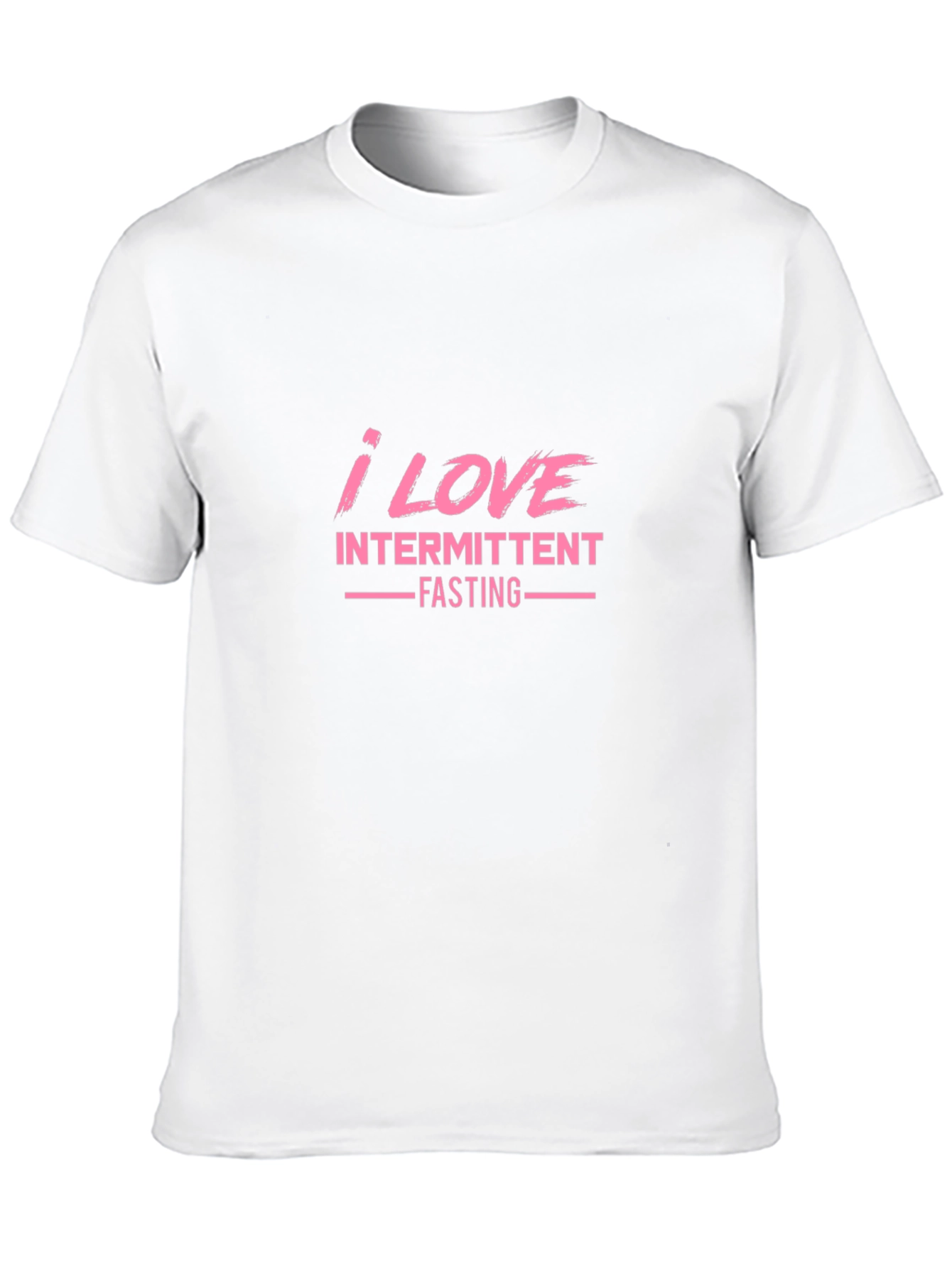 I Love Intermittent Fasting Black T-Shirt