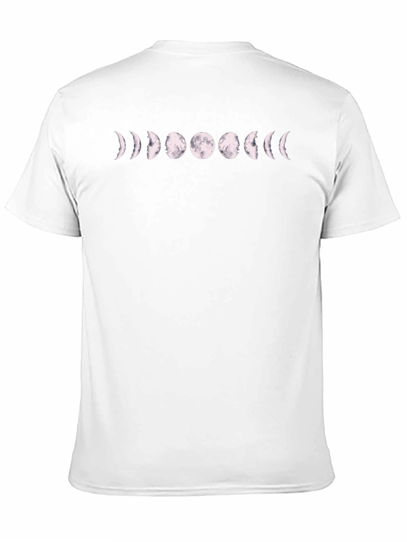 Lunar Phases Graphic Tee - Mens Black T-Shirt