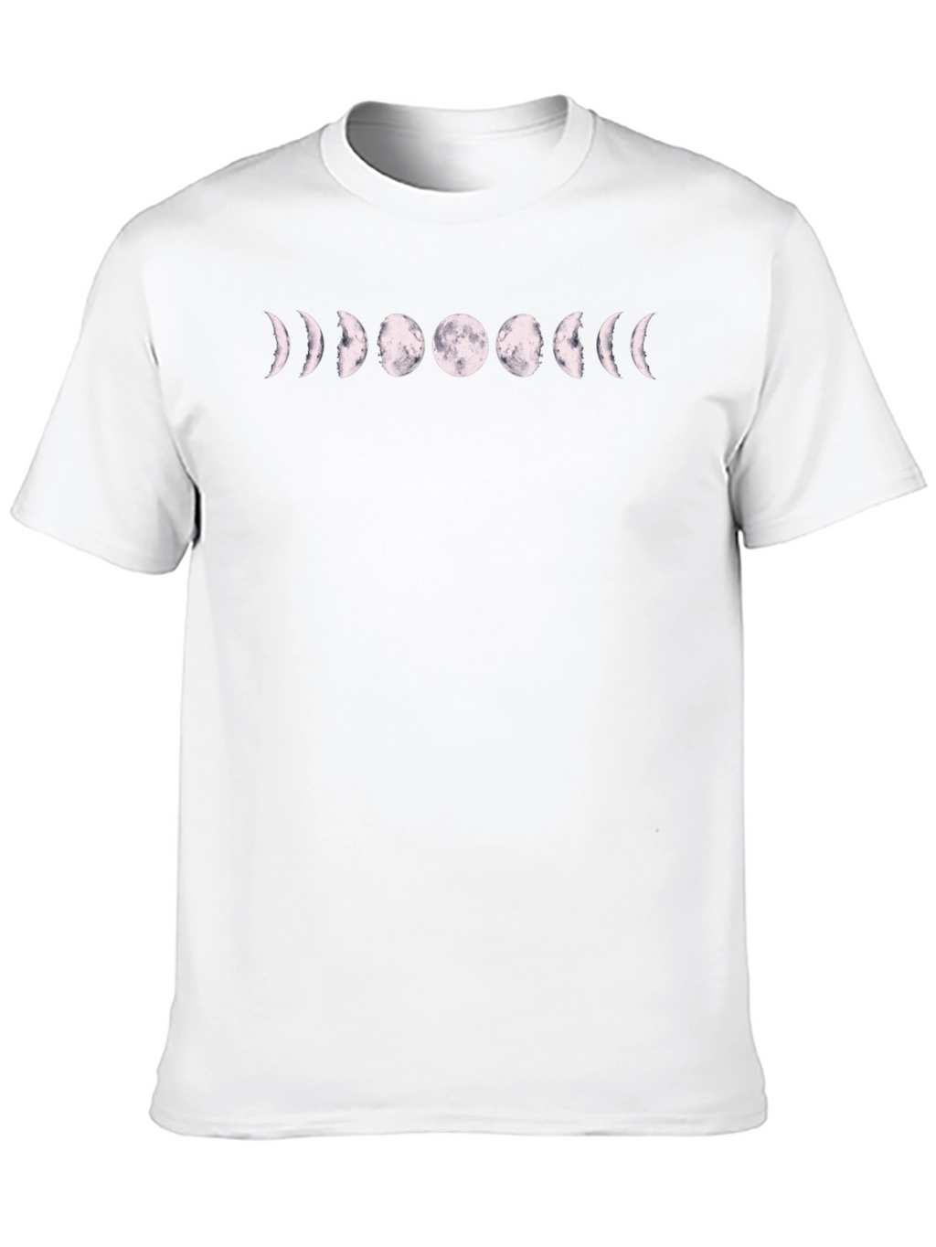 Lunar Phases Graphic Tee - Mens Black T-Shirt