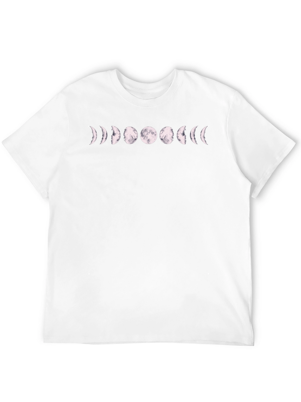 Lunar Phases Graphic Tee - Mens Black T-Shirt