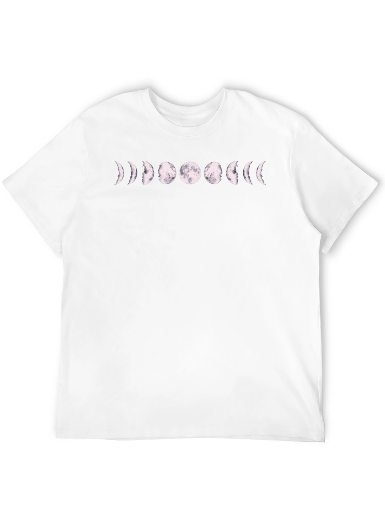 Lunar Phases Graphic Tee - Mens Black T-Shirt
