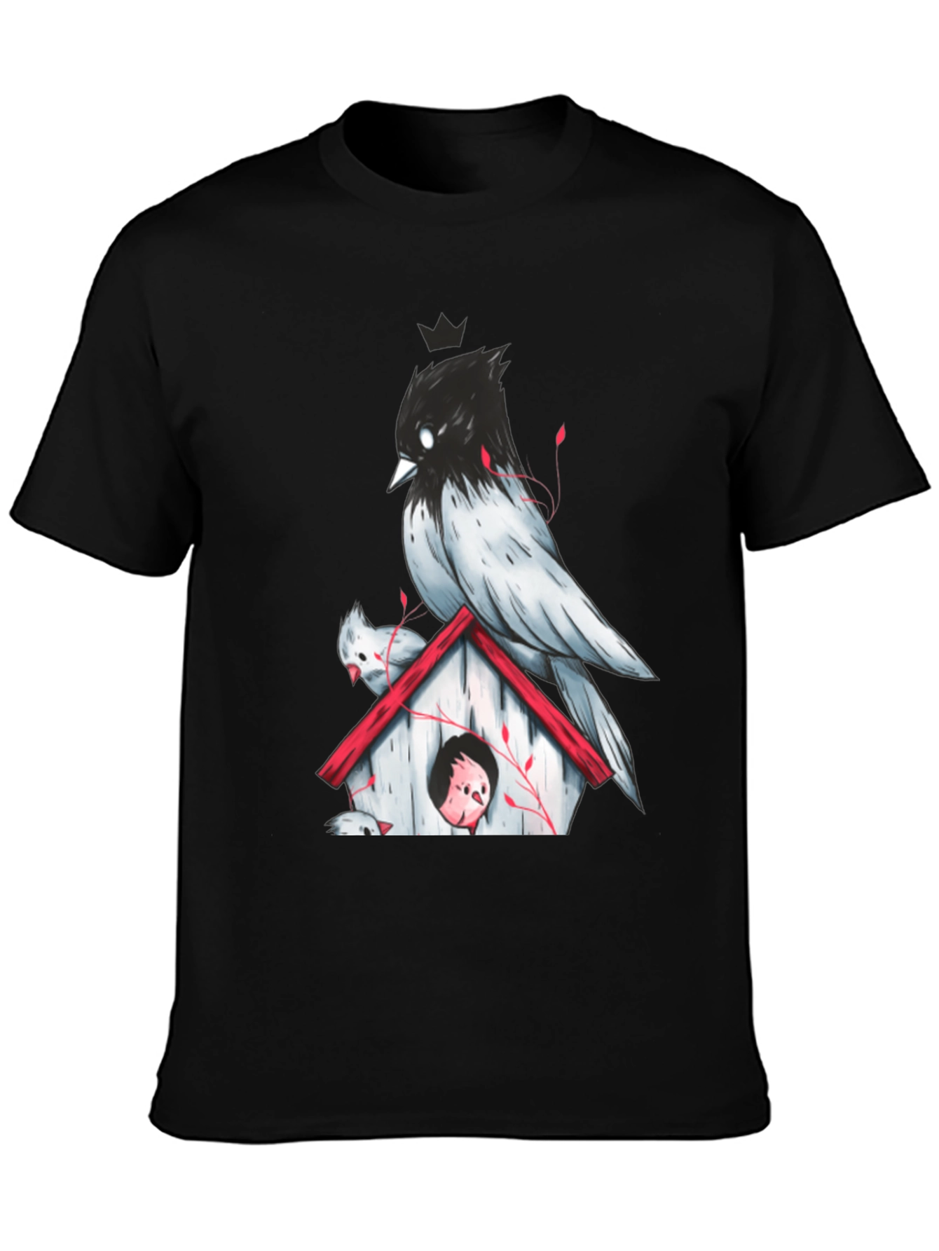 Birdhouse Graphic Tee - Unique Design