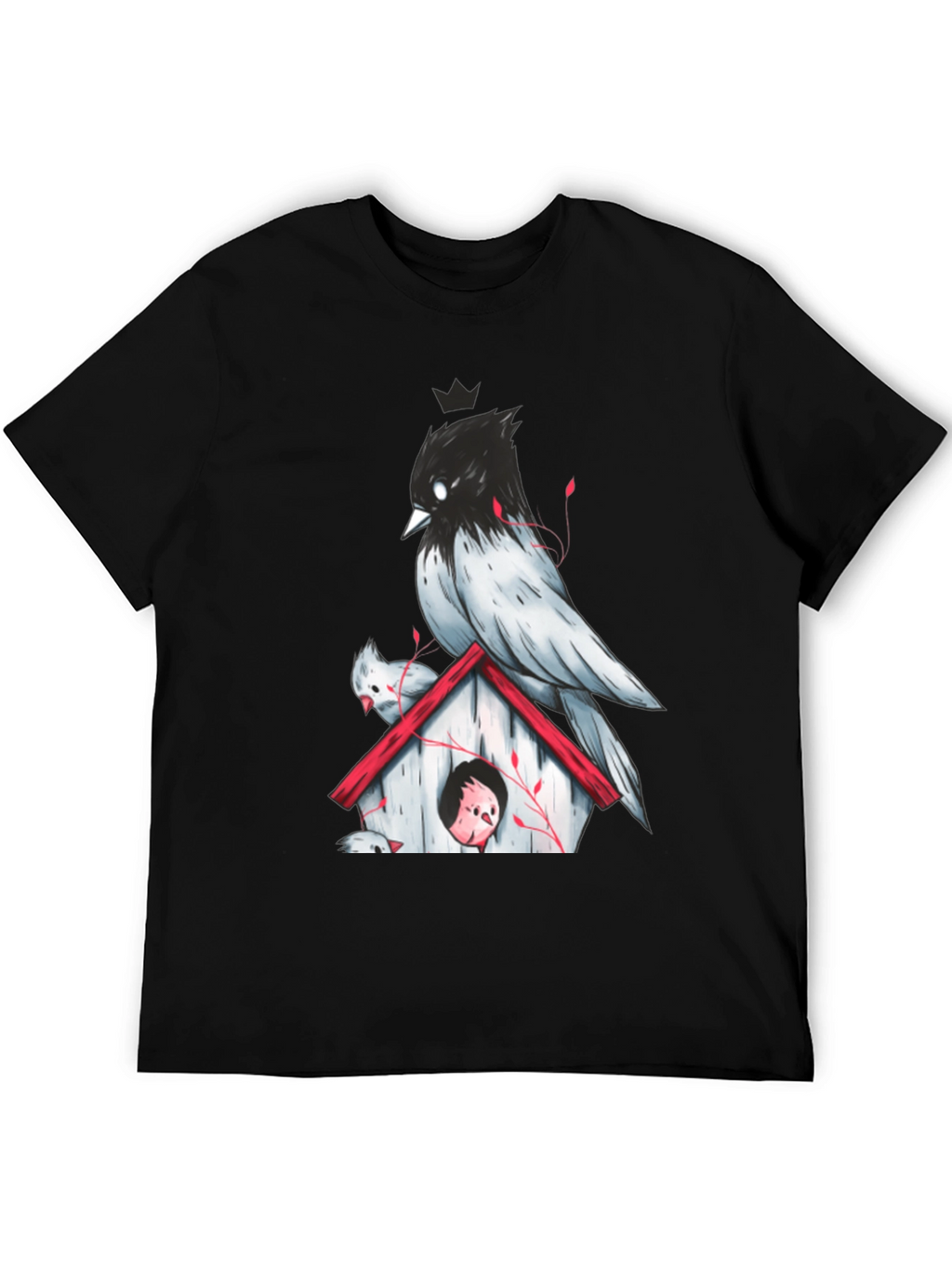 Birdhouse Graphic Tee - Unique Design