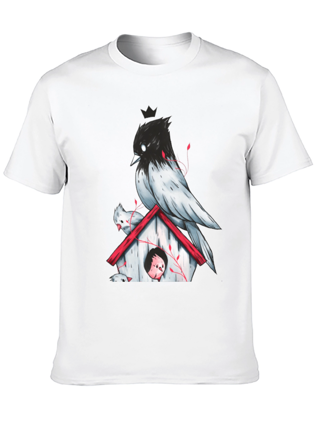 Birdhouse Graphic Tee - Unique Design