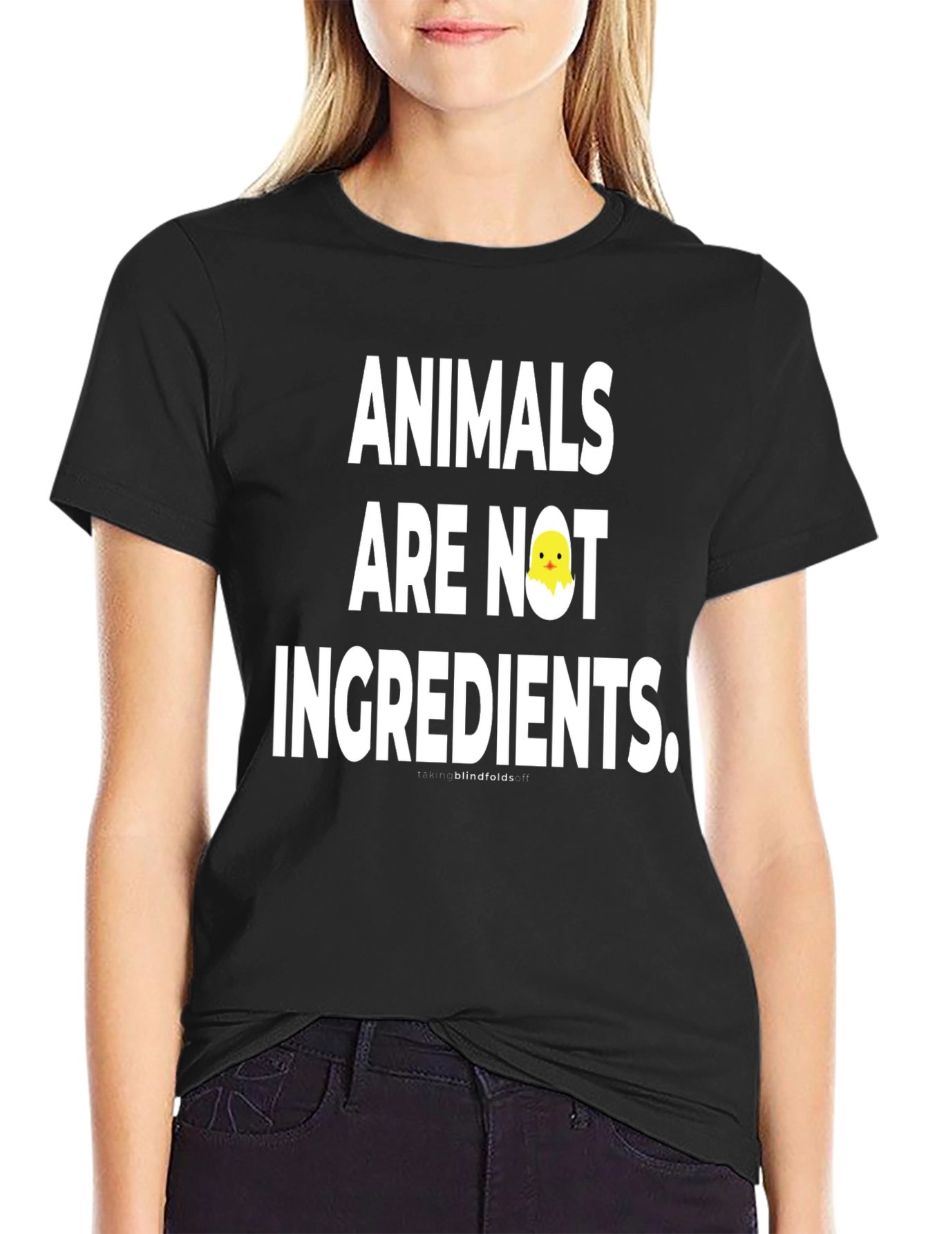 Animals Are Not Ingredients T-Shirt Vegan