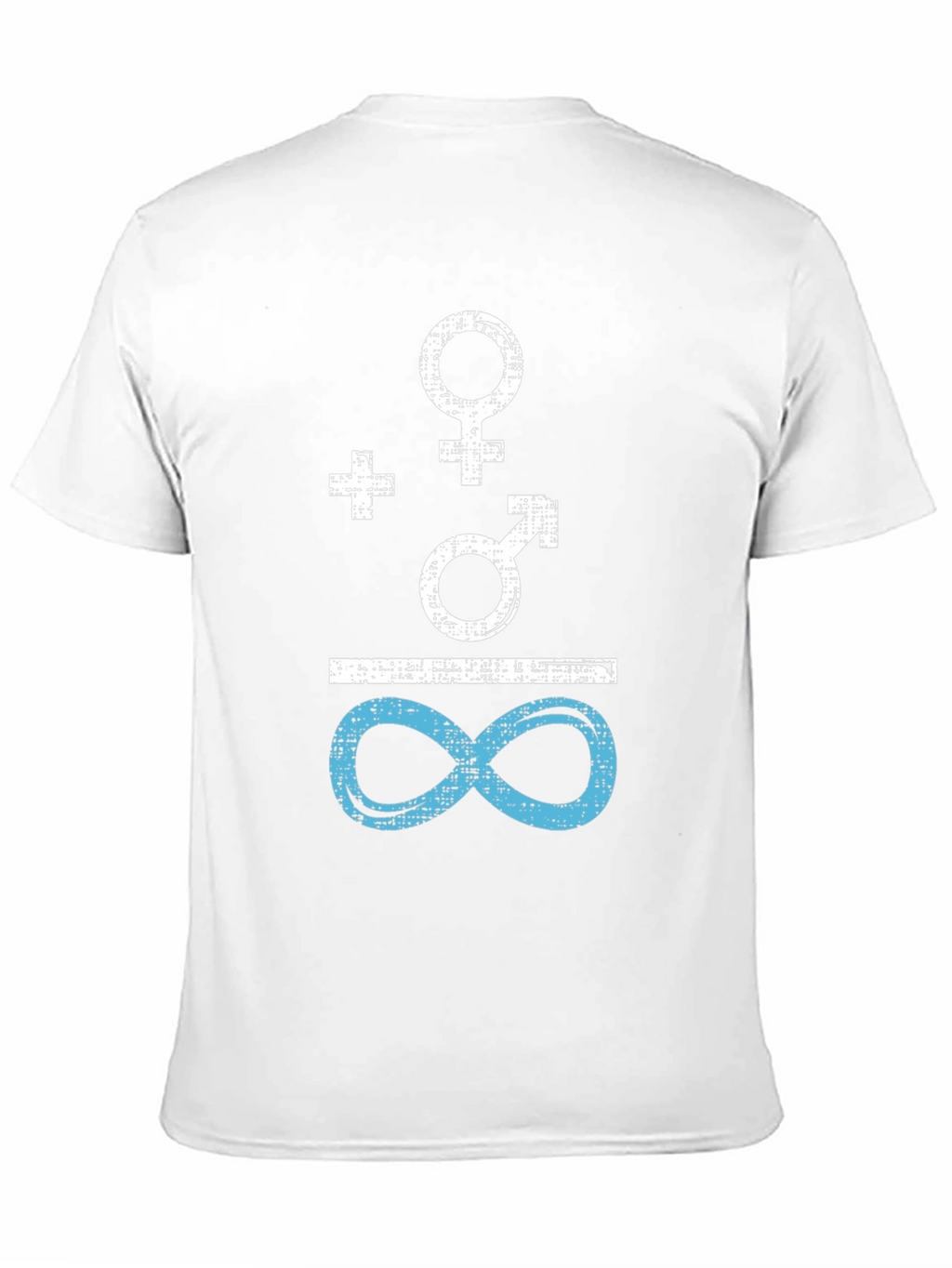Gender Equality Symbol Tee - Black Cotton Shirt