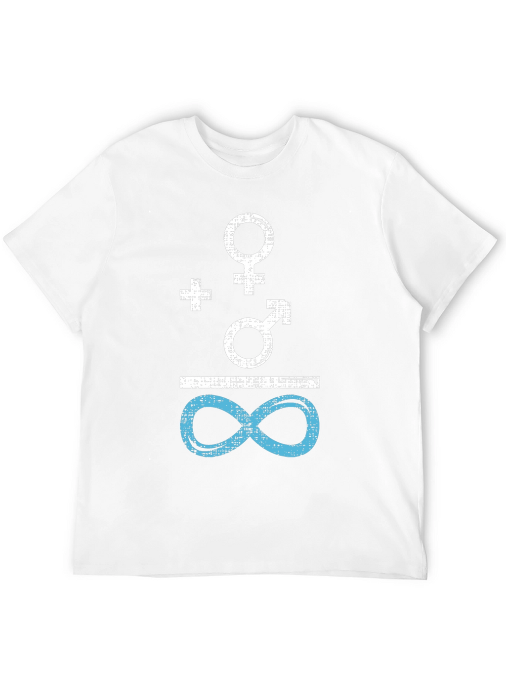Gender Equality Symbol Tee - Black Cotton Shirt