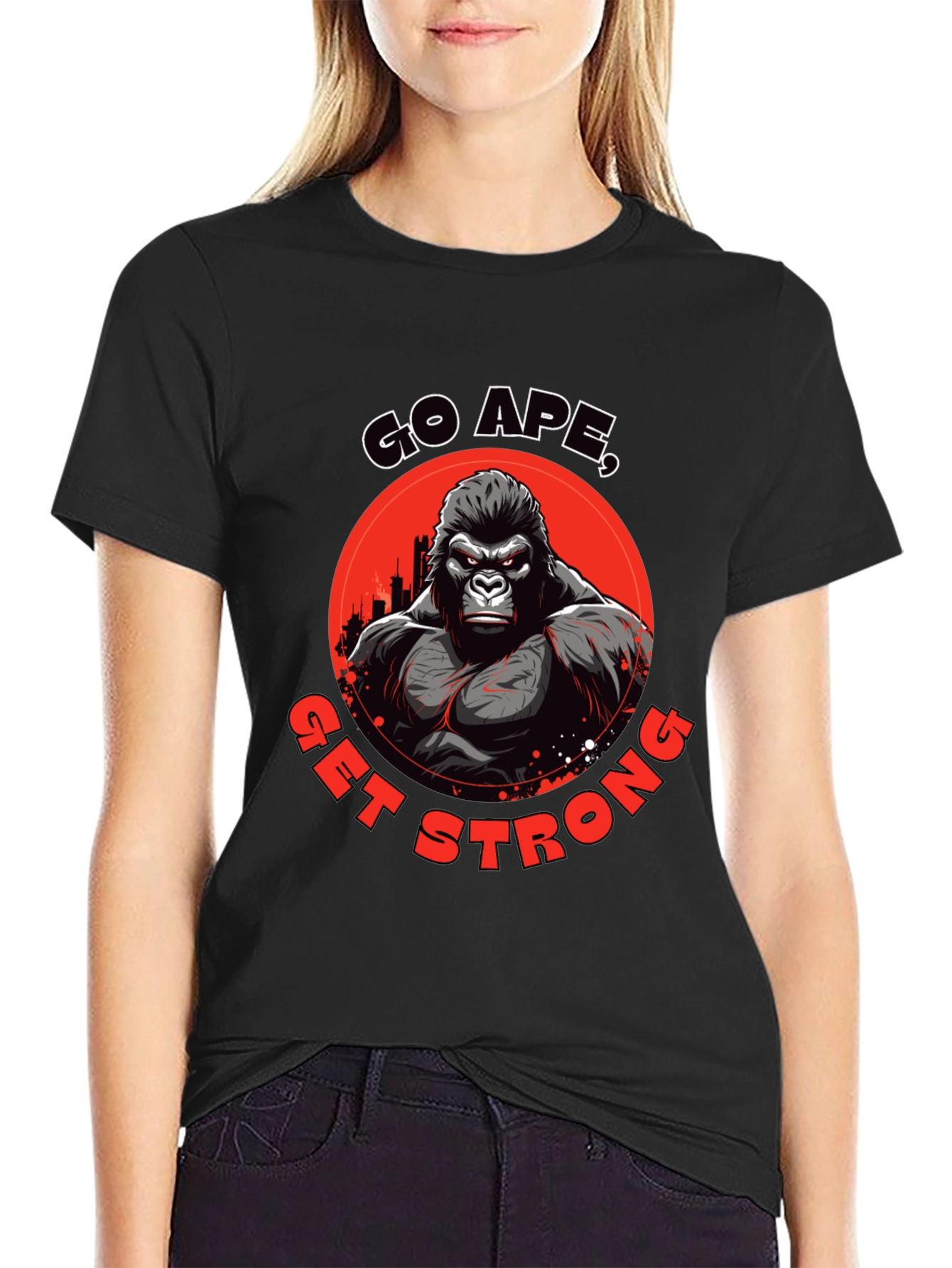 Go Ape Get Strong T-Shirt