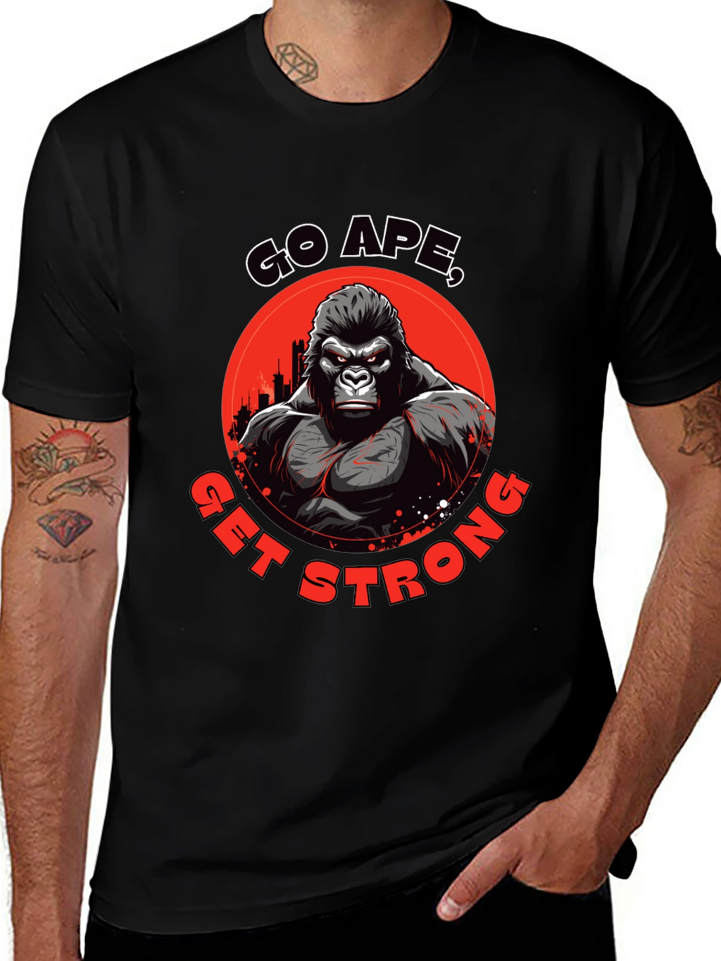 Go Ape Get Strong T-Shirt