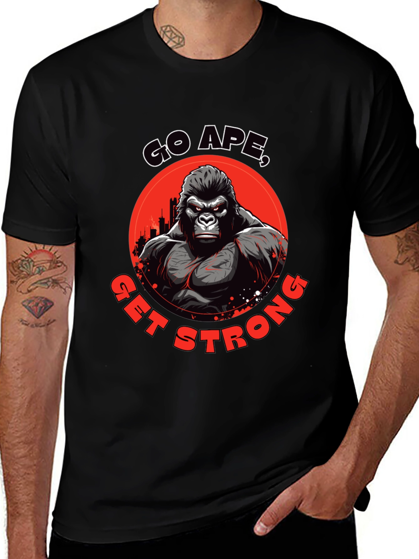 Go Ape Get Strong T-Shirt