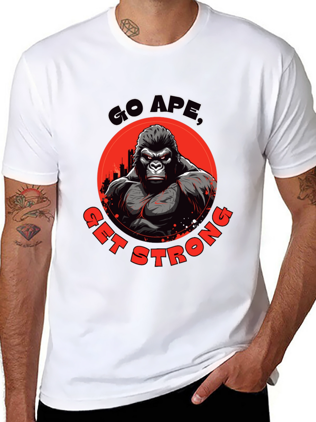 Go Ape Get Strong T-Shirt