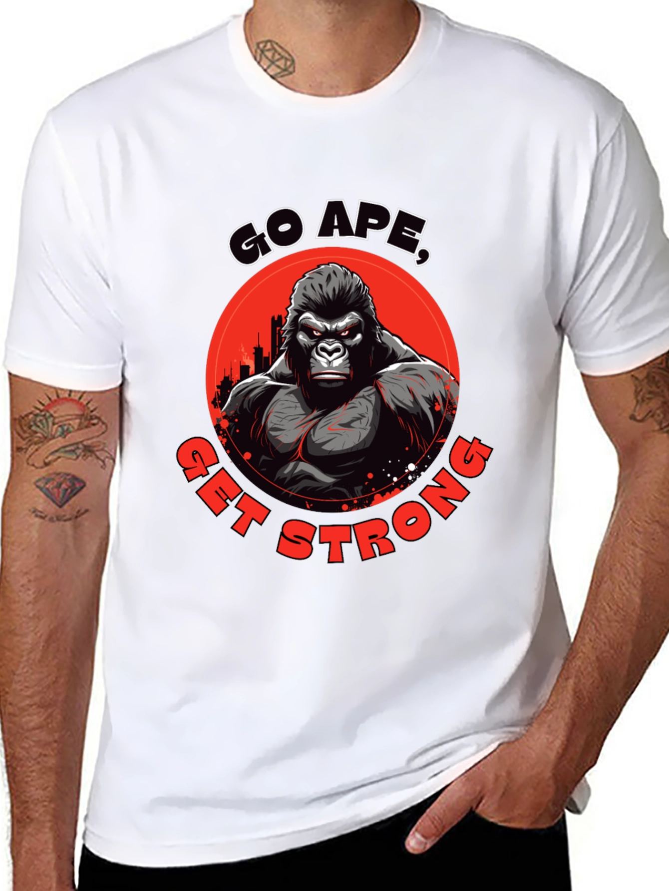 Go Ape Get Strong T-Shirt