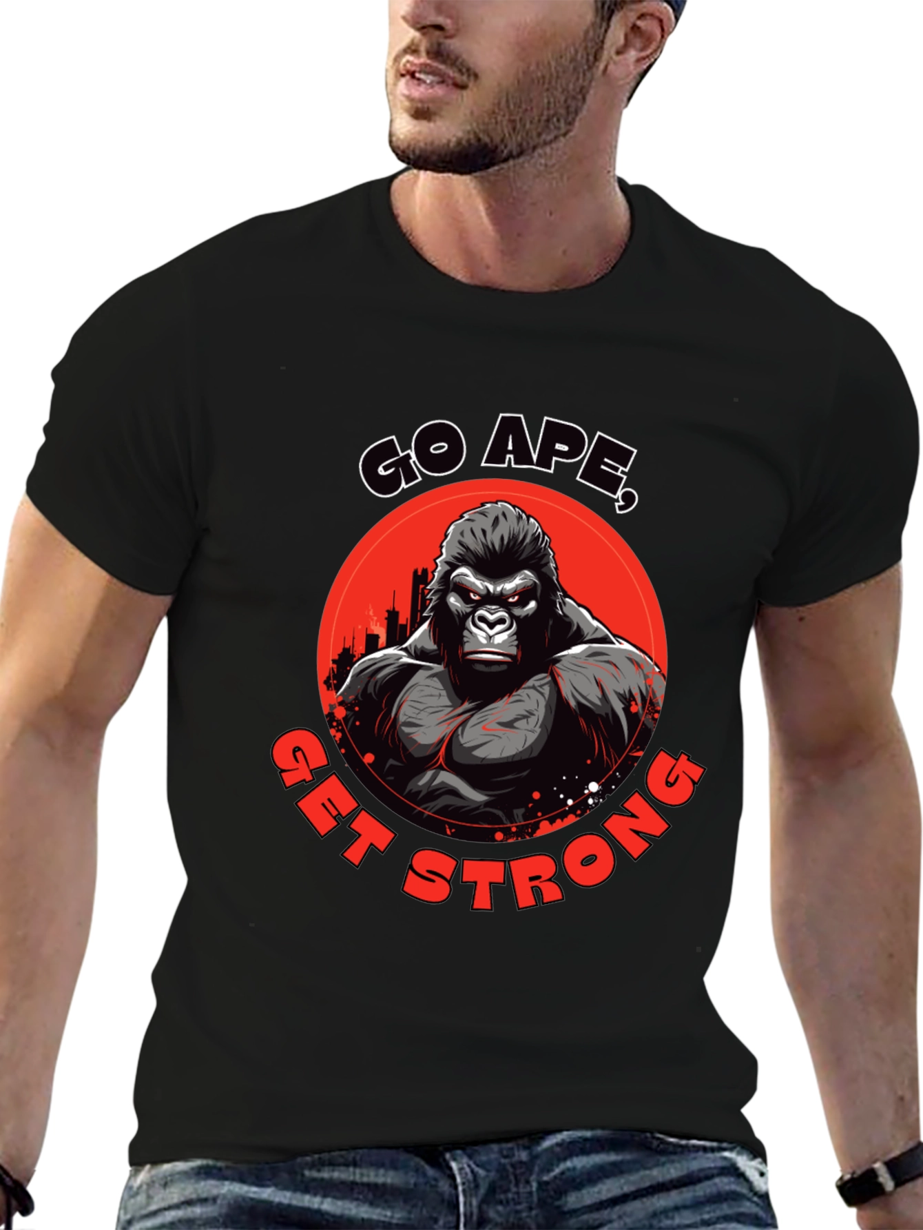Go Ape Get Strong T-Shirt