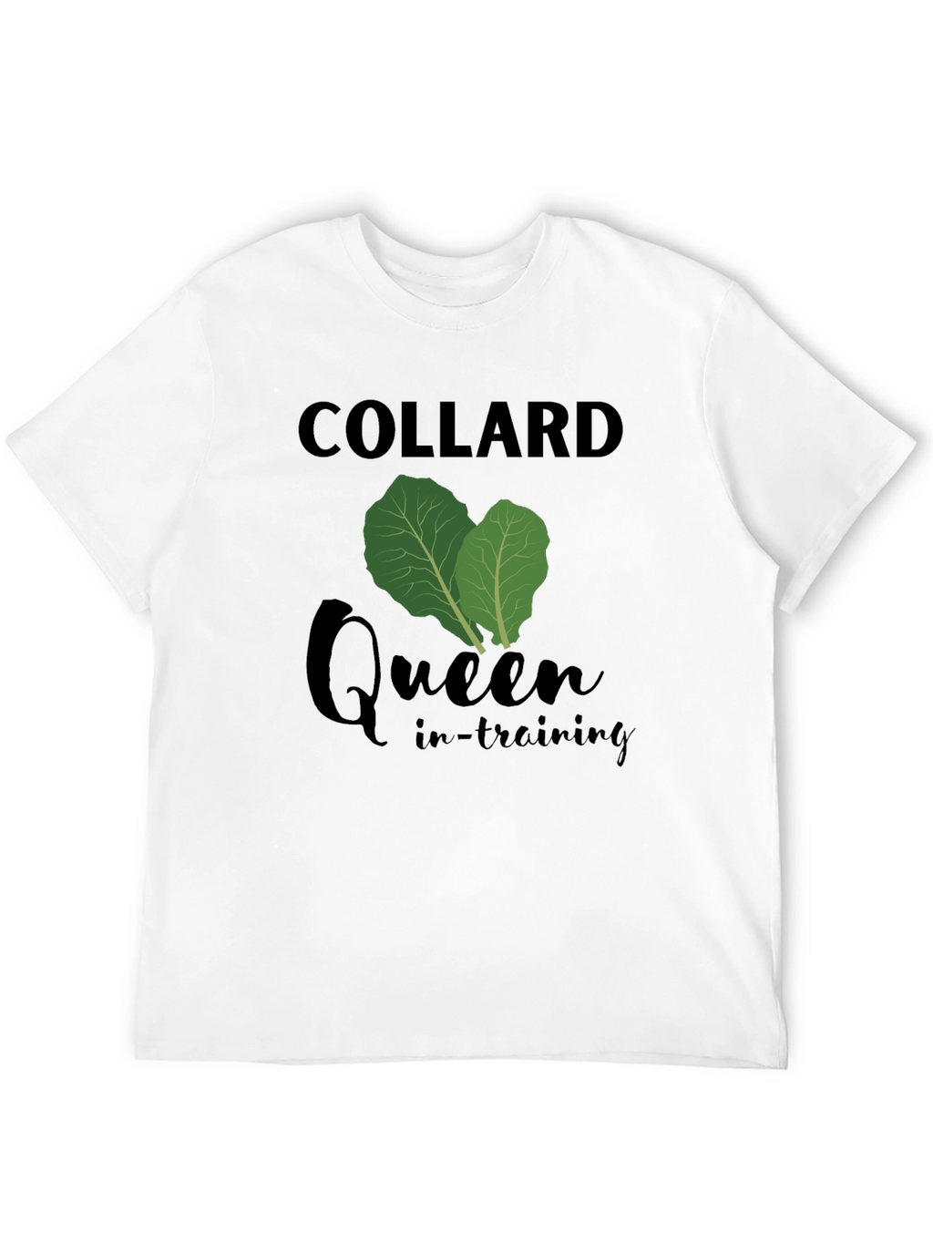 Collard Queen In-Training Black T-Shirt