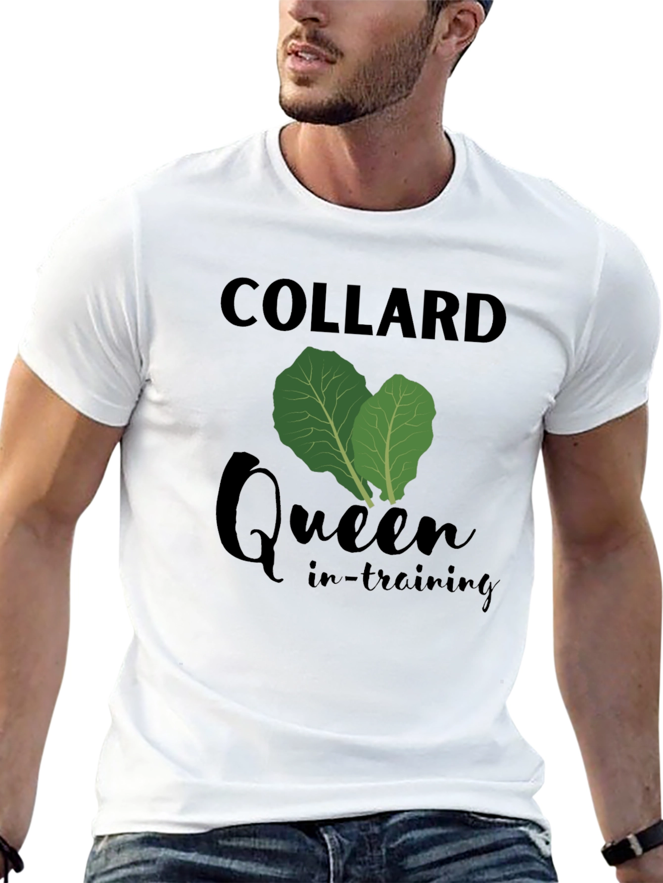 Collard Queen In-Training Black T-Shirt