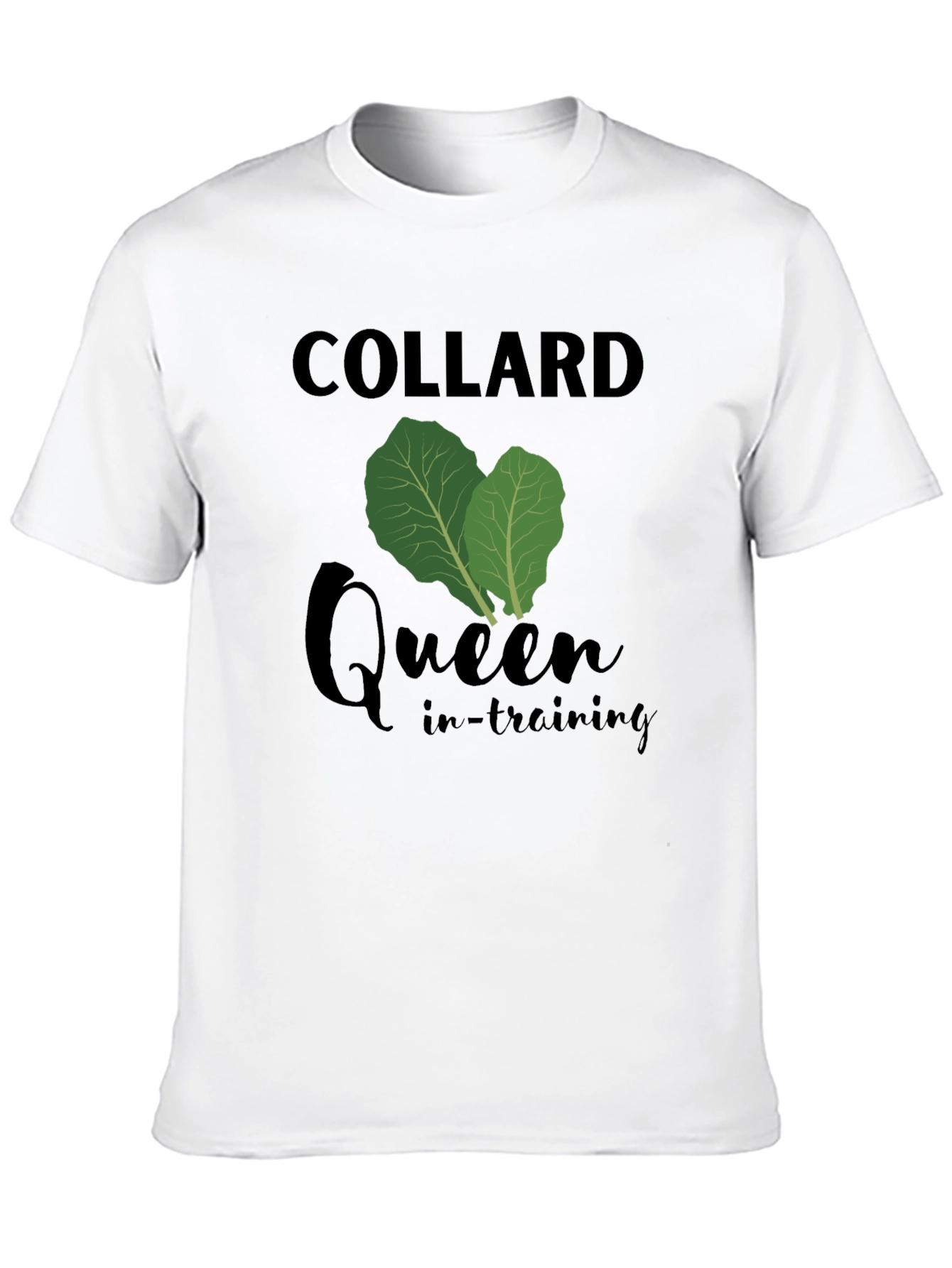 Collard Queen In-Training Black T-Shirt