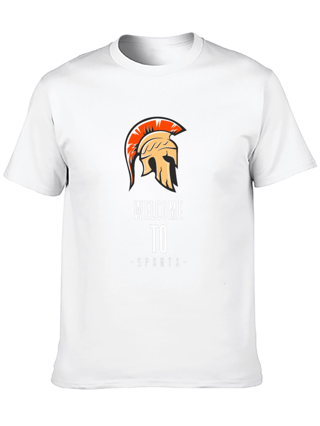 Welcome to Sparta Graphic Tee - Black