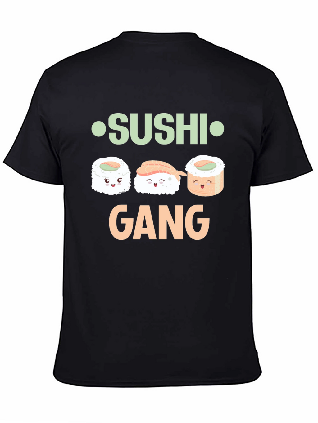 Sushi Gang Graphic T-Shirt - Cute Kawaii Style