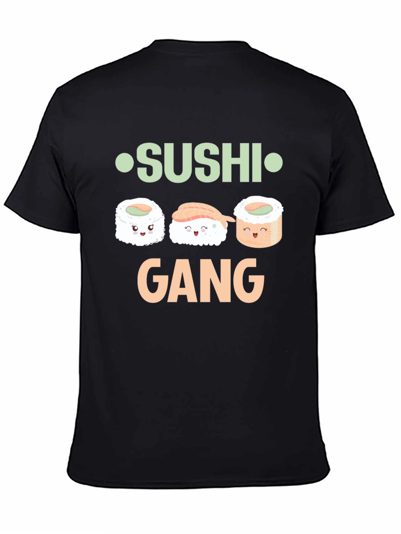 Sushi Gang Graphic T-Shirt - Cute Kawaii Style
