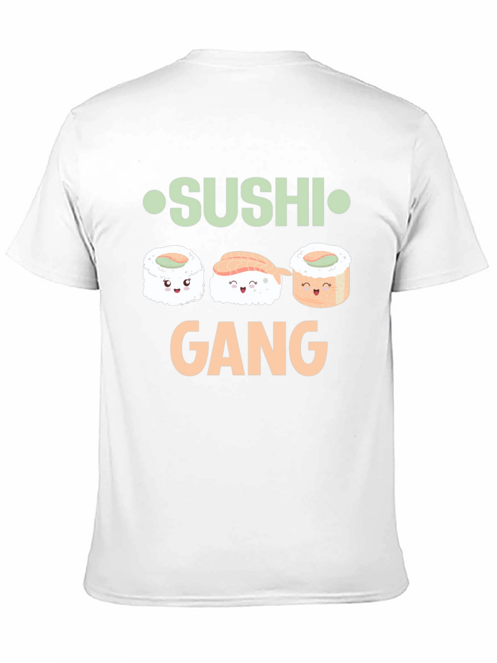 Sushi Gang Graphic T-Shirt - Cute Kawaii Style