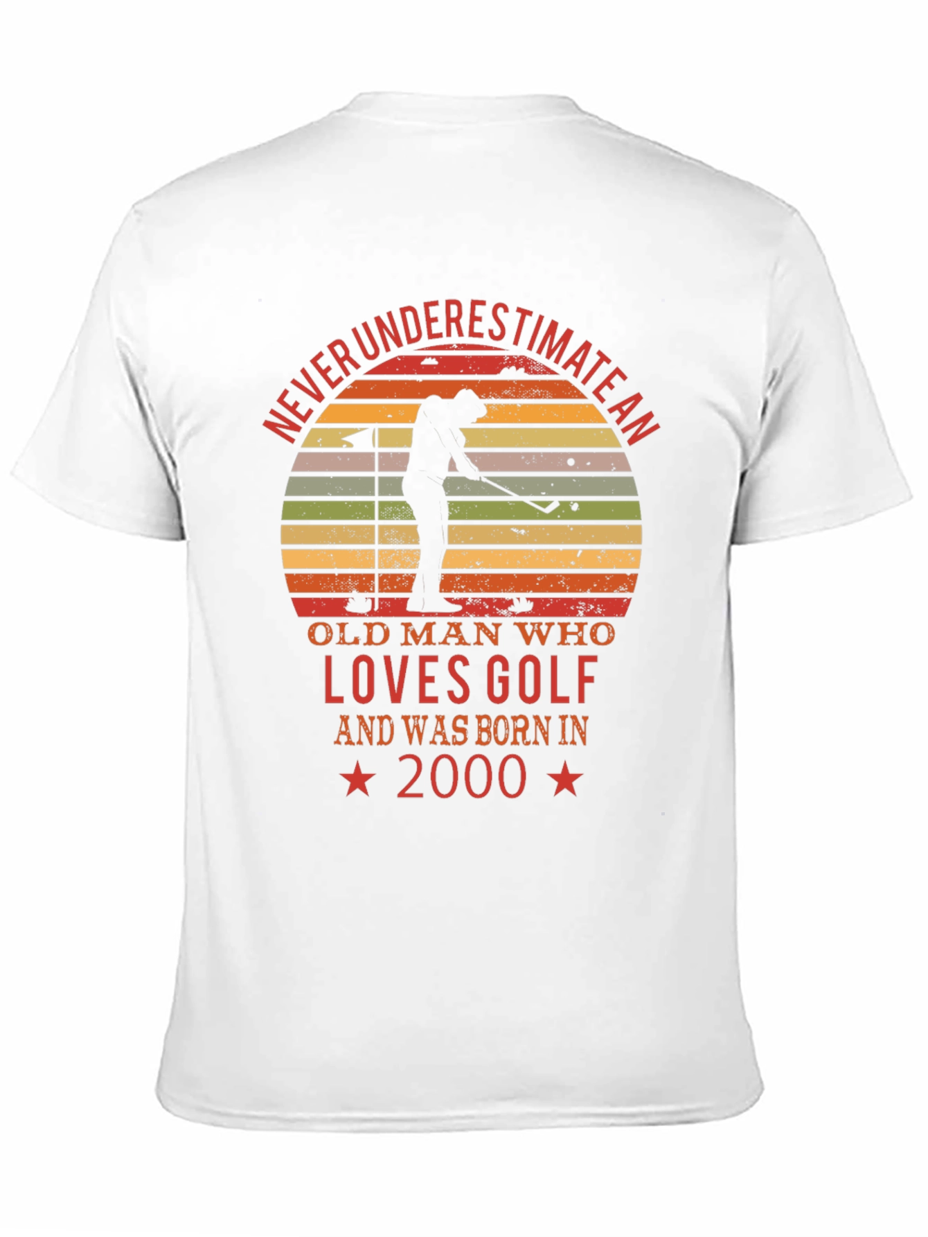 Never Underestimate Golf T-Shirt
