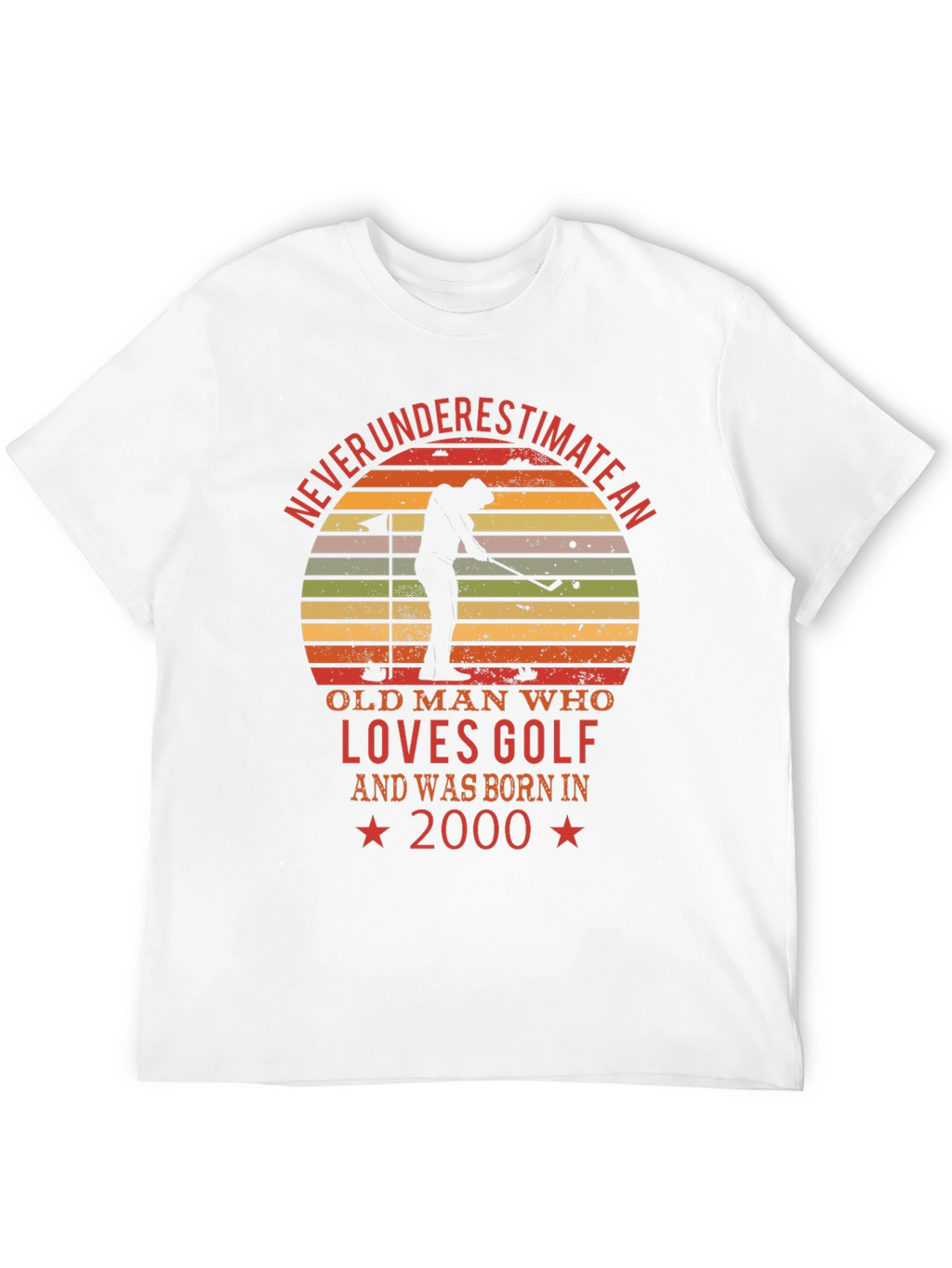 Never Underestimate Golf T-Shirt