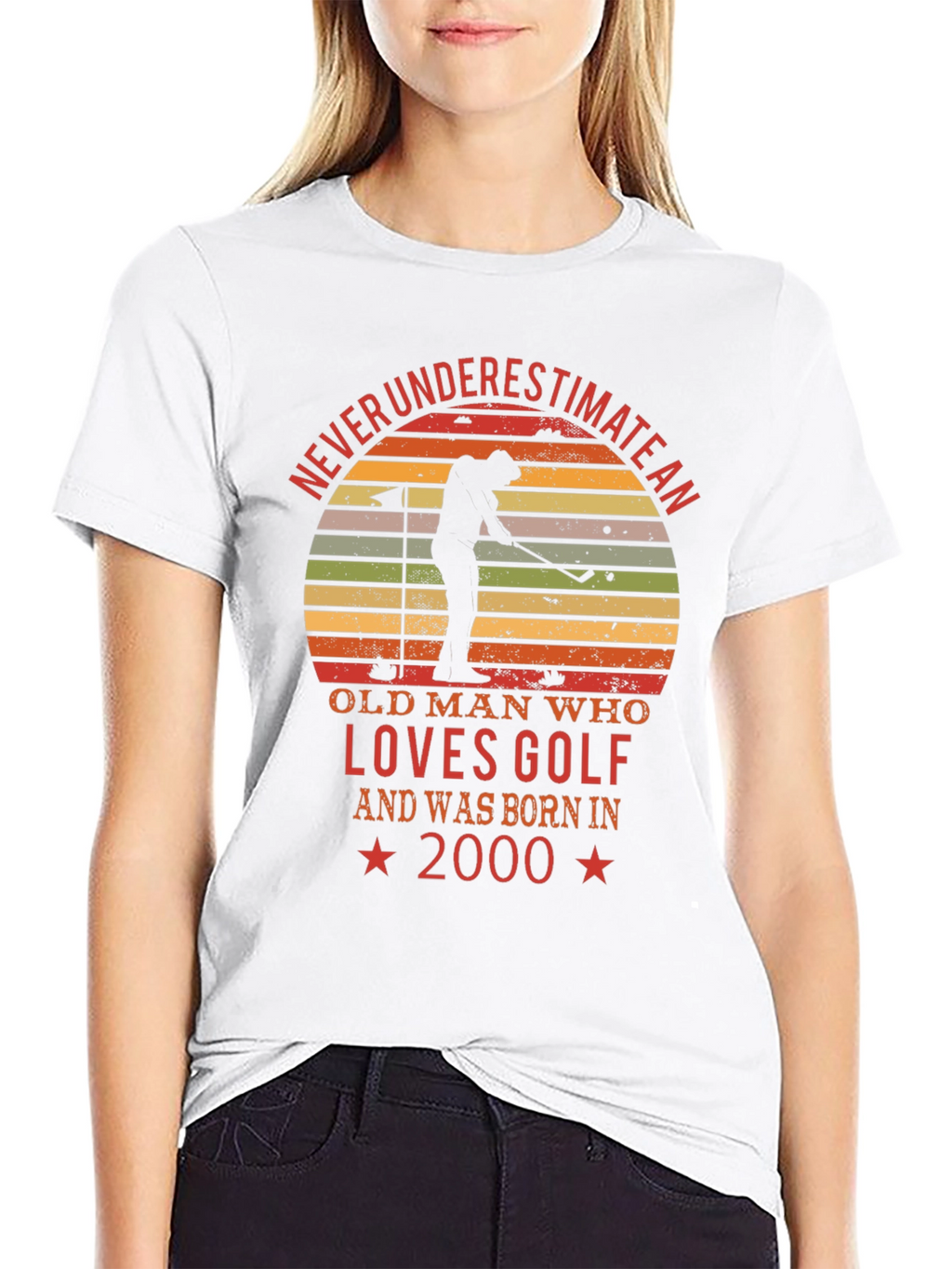 Never Underestimate Golf T-Shirt