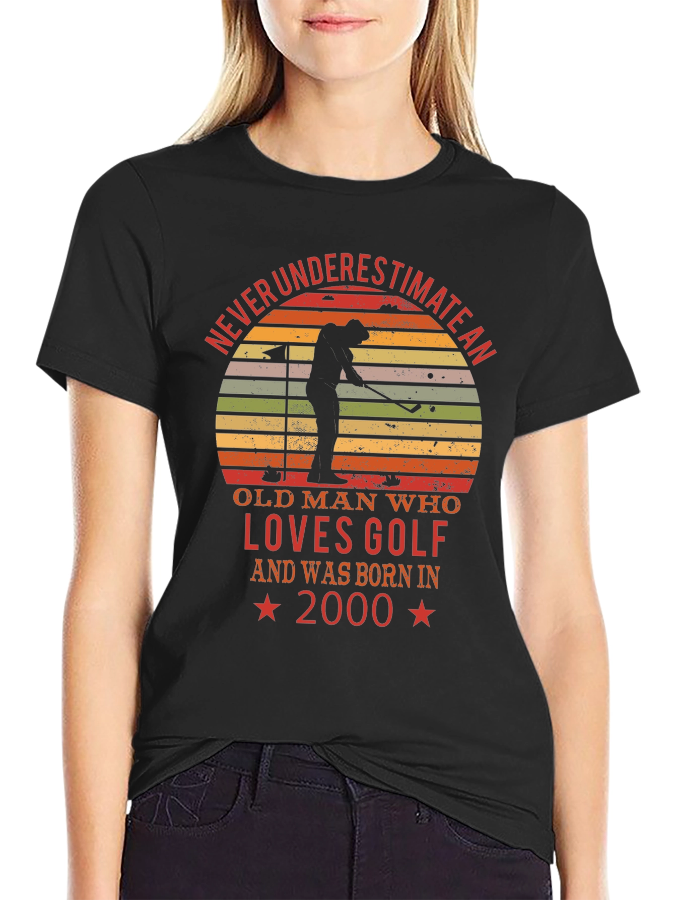 Never Underestimate Golf T-Shirt
