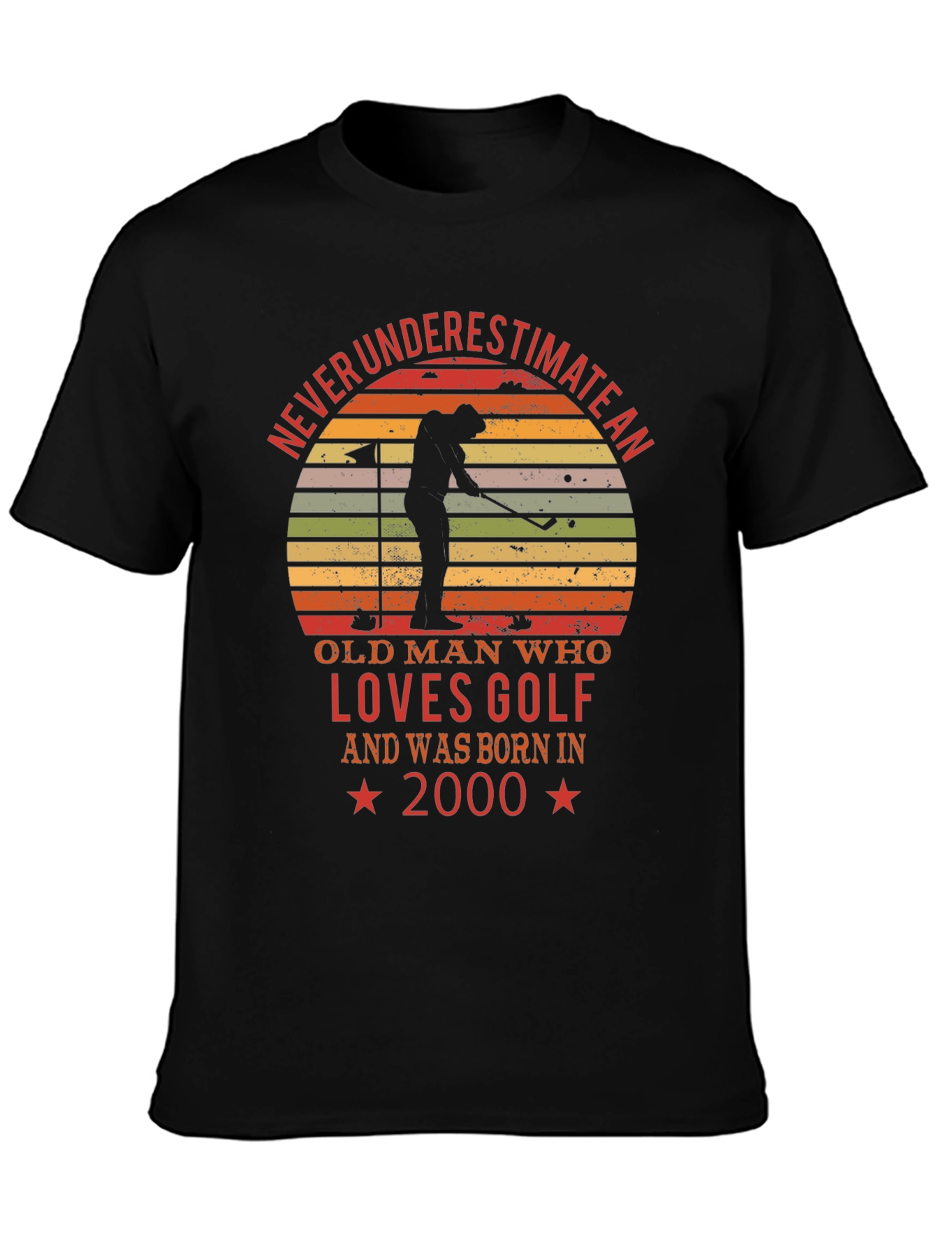 Never Underestimate Golf T-Shirt