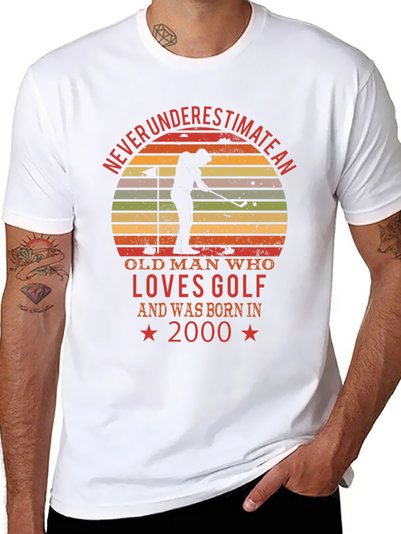 Never Underestimate Golf T-Shirt