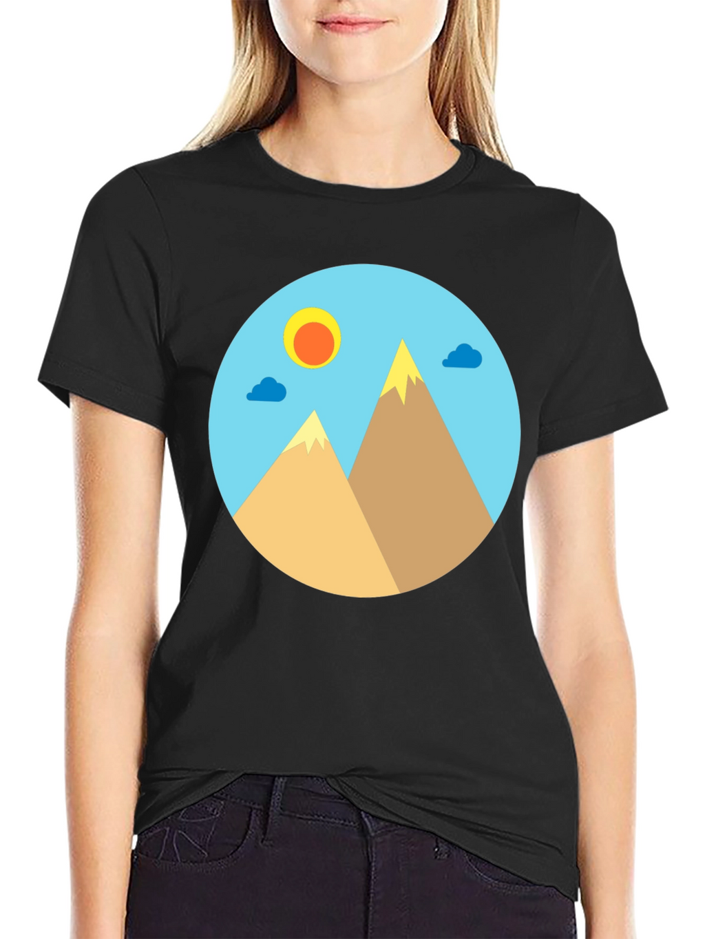 Mountain View Graphic T-Shirt - Unisex Cotton Tee